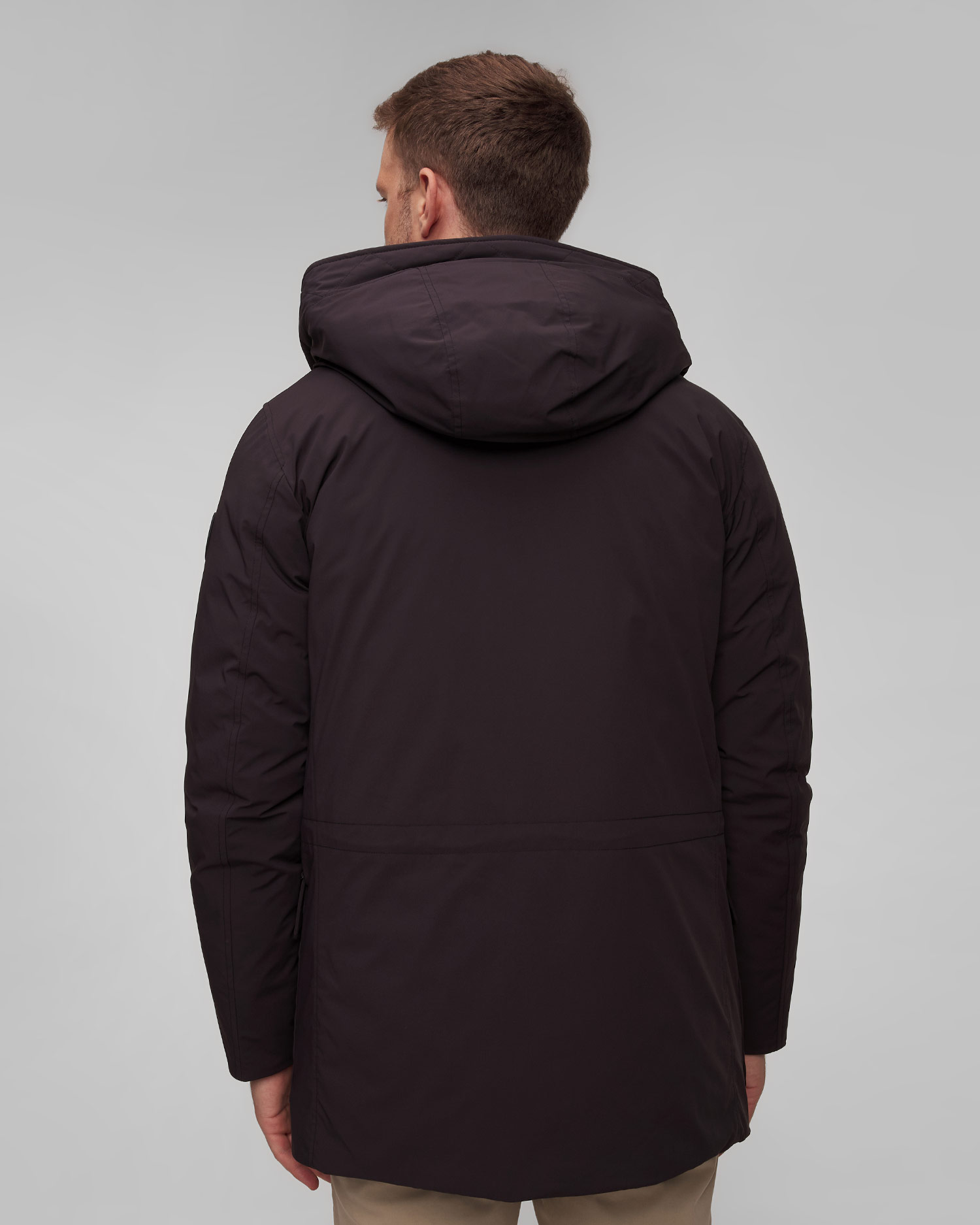 Woolrich Arctic Stretch Down Parka Daunenparka für Herren in Schwarz