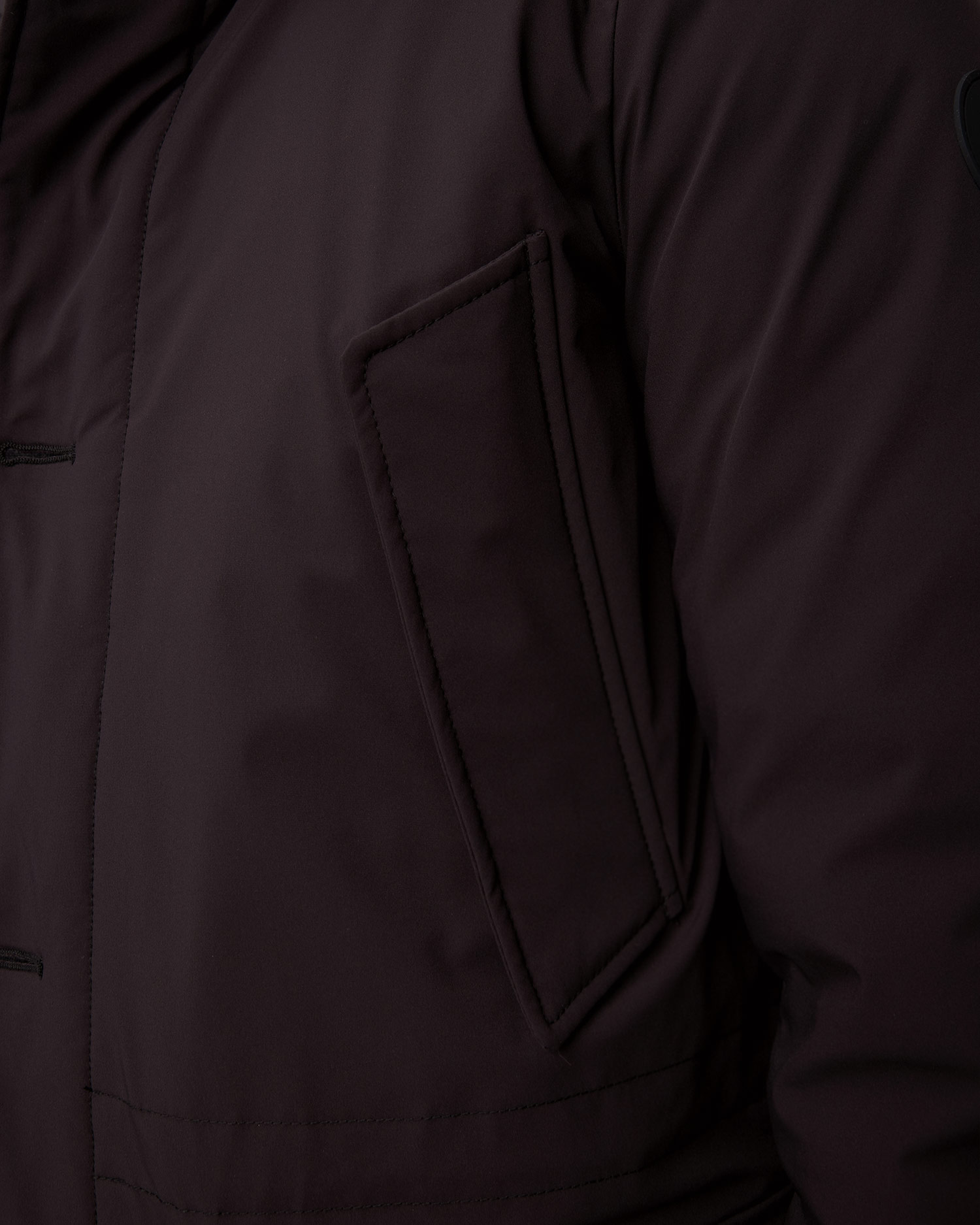 Woolrich Arctic Stretch Down Parka Daunenparka für Herren in Schwarz