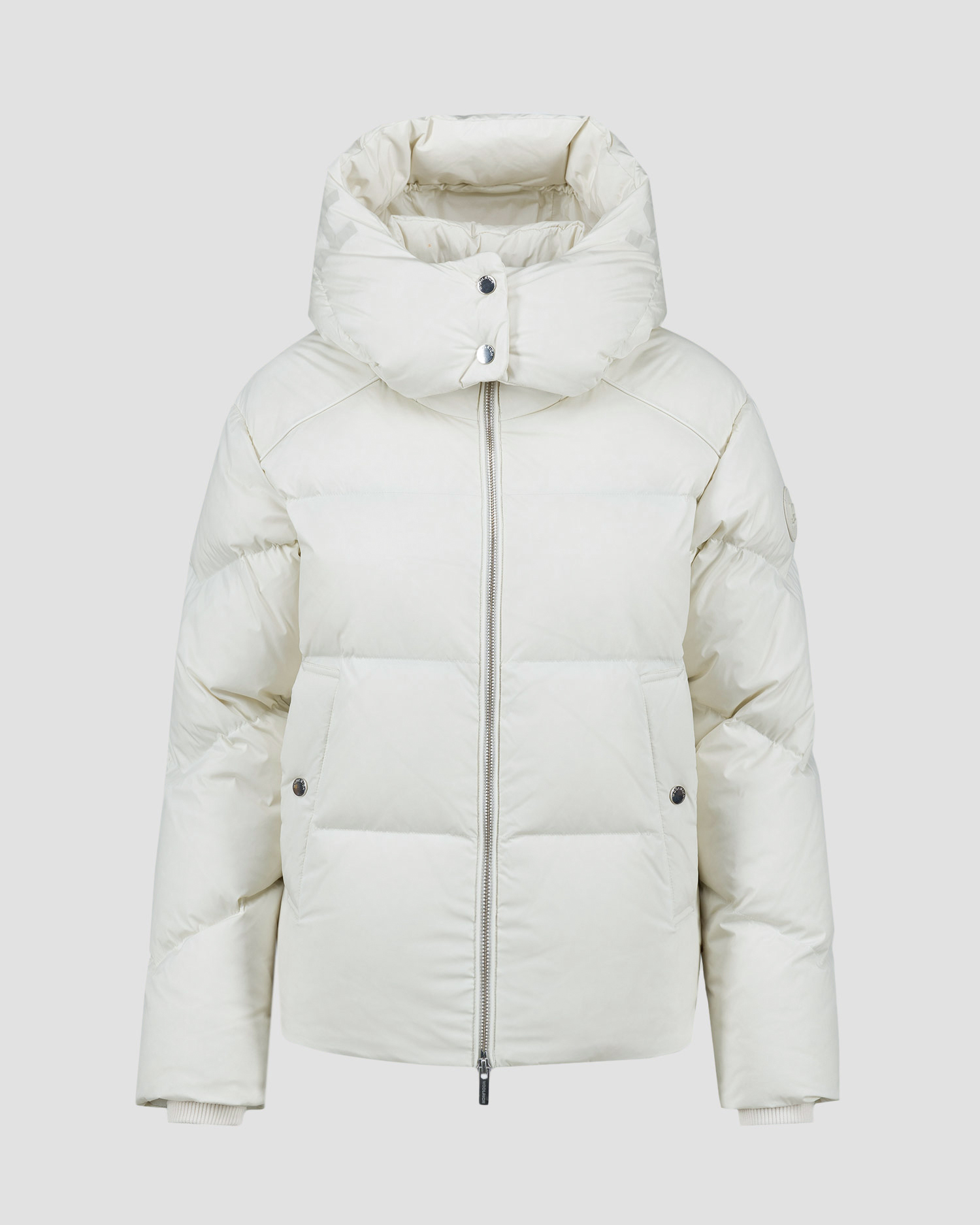 Woolrich Alsea Short Down Puffer Jacket Damenjacke in Weiß