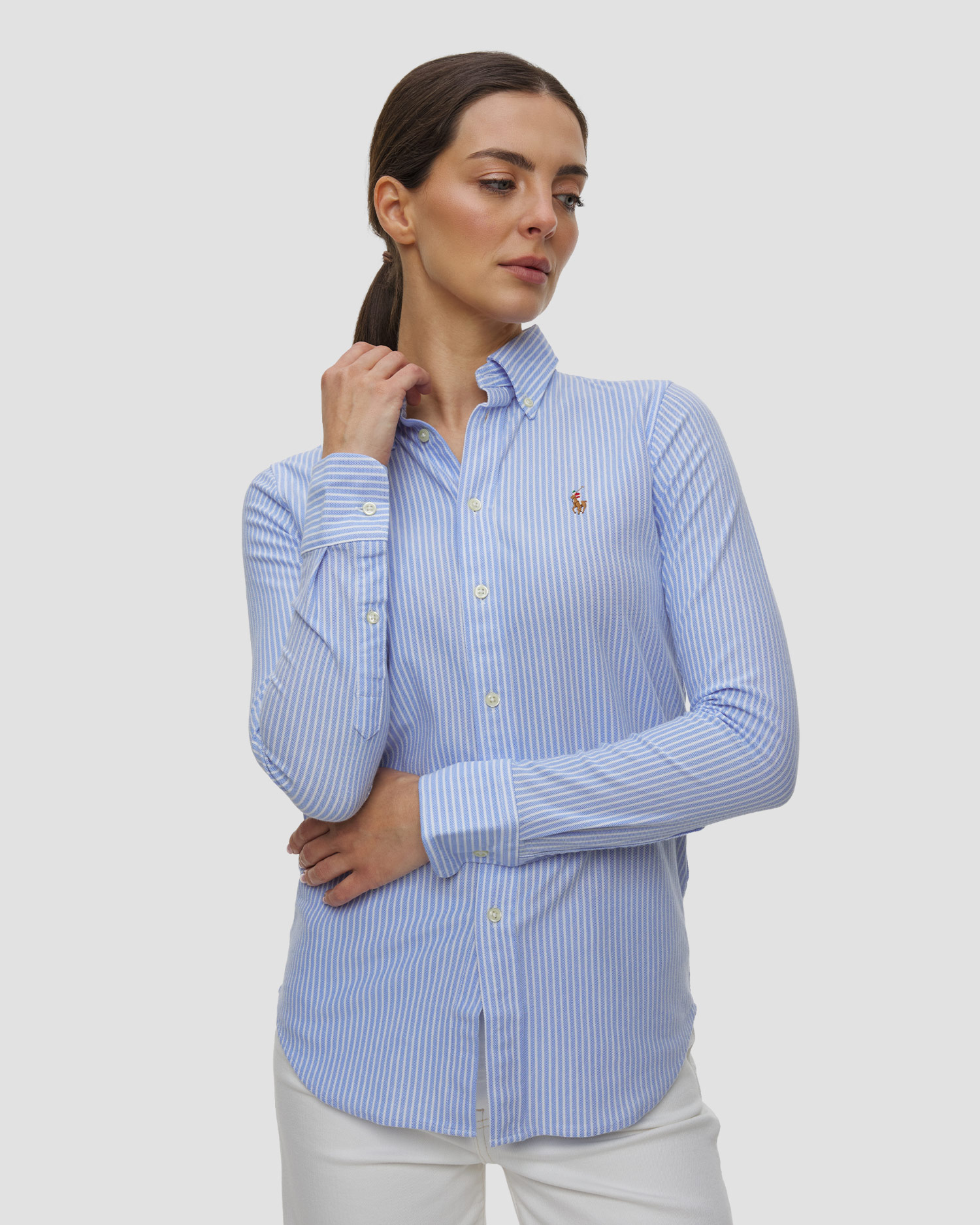 Camicia a maniche lunghe da donna Polo Ralph Lauren