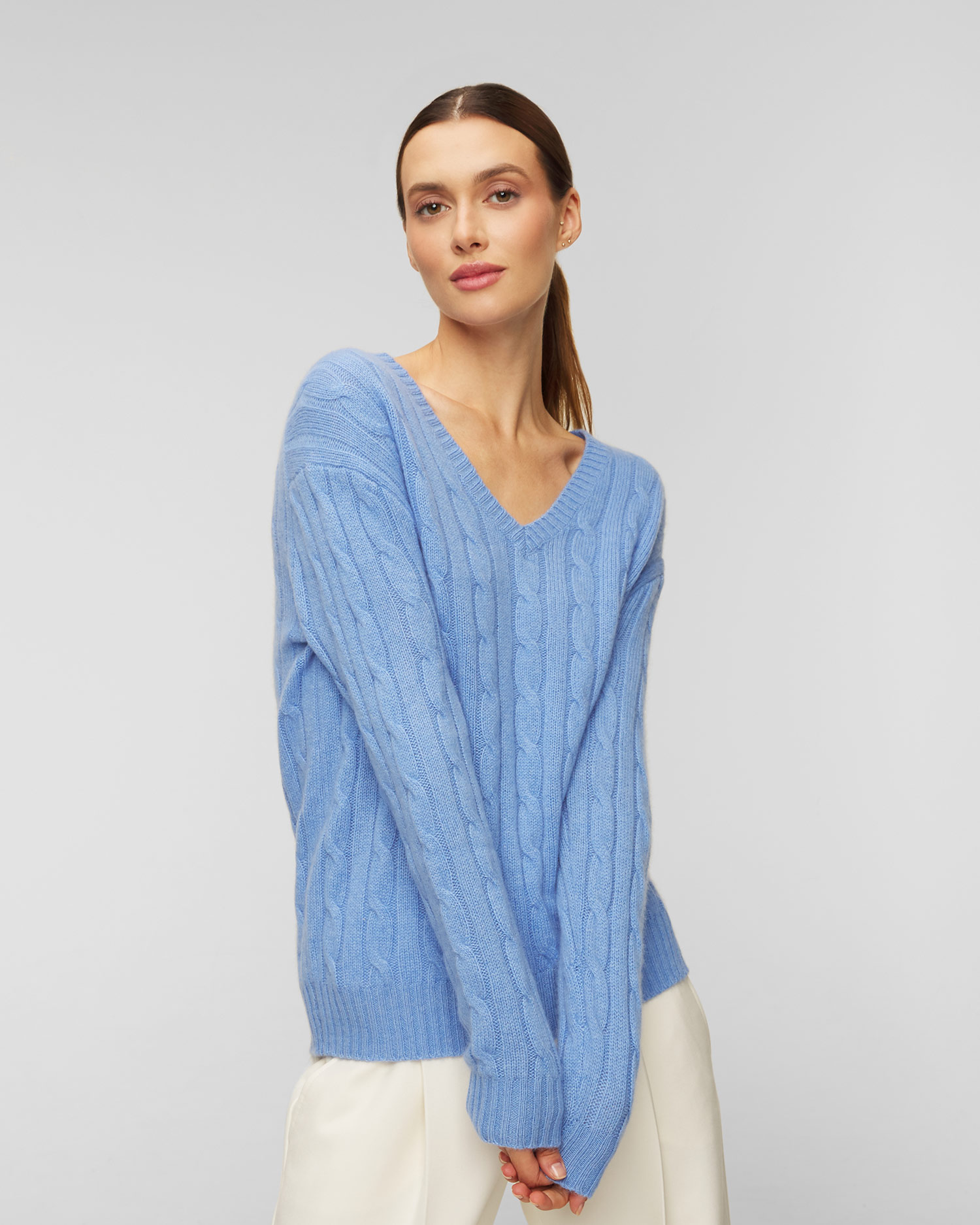 Pulover din cașmir Polo Ralph Lauren - albastru