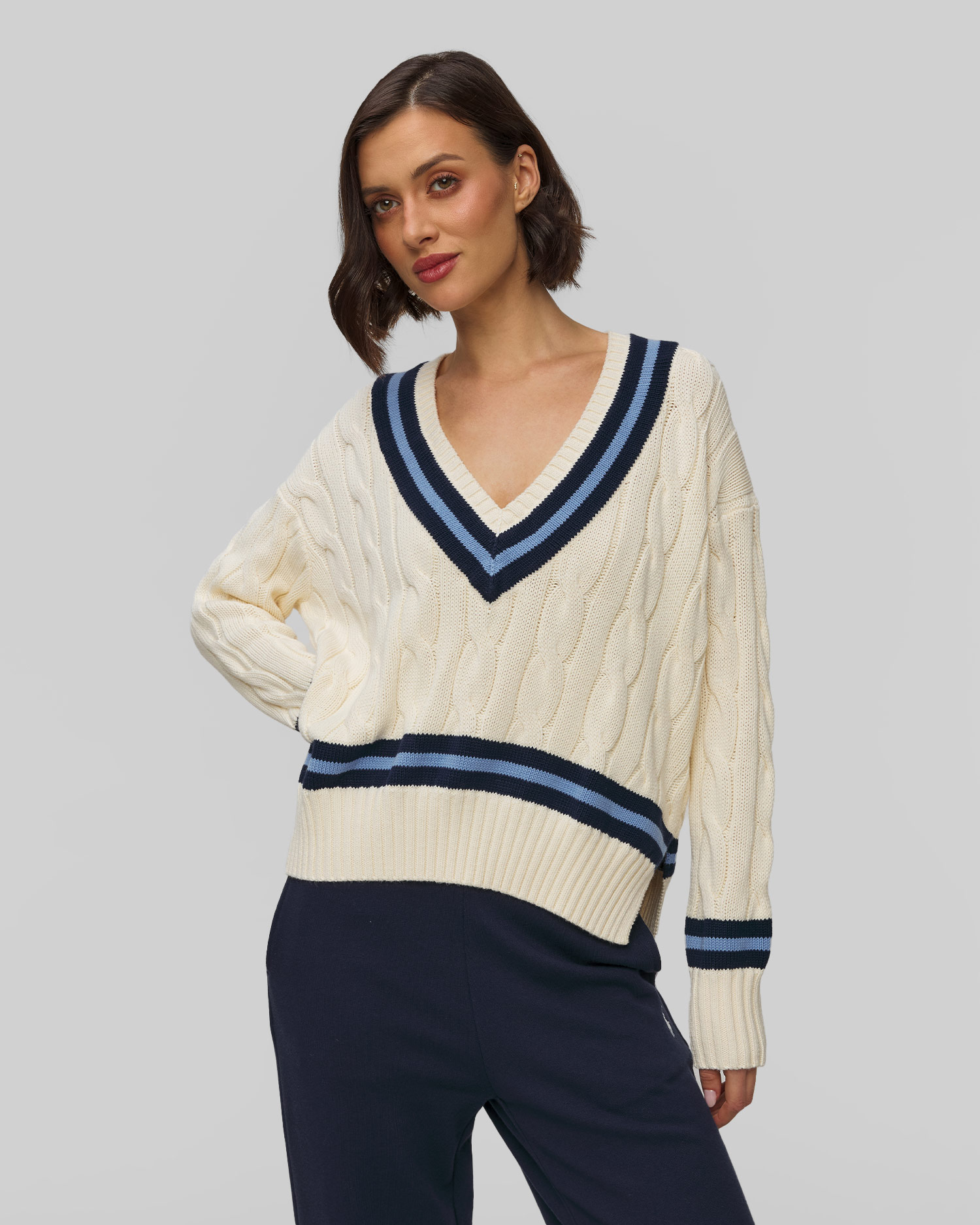Pull pour femmes Polo Ralph Lauren Cricket Jumper