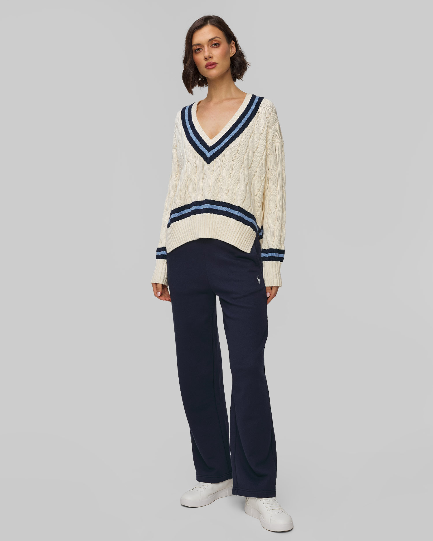 Pull pour femmes Polo Ralph Lauren Cricket Jumper