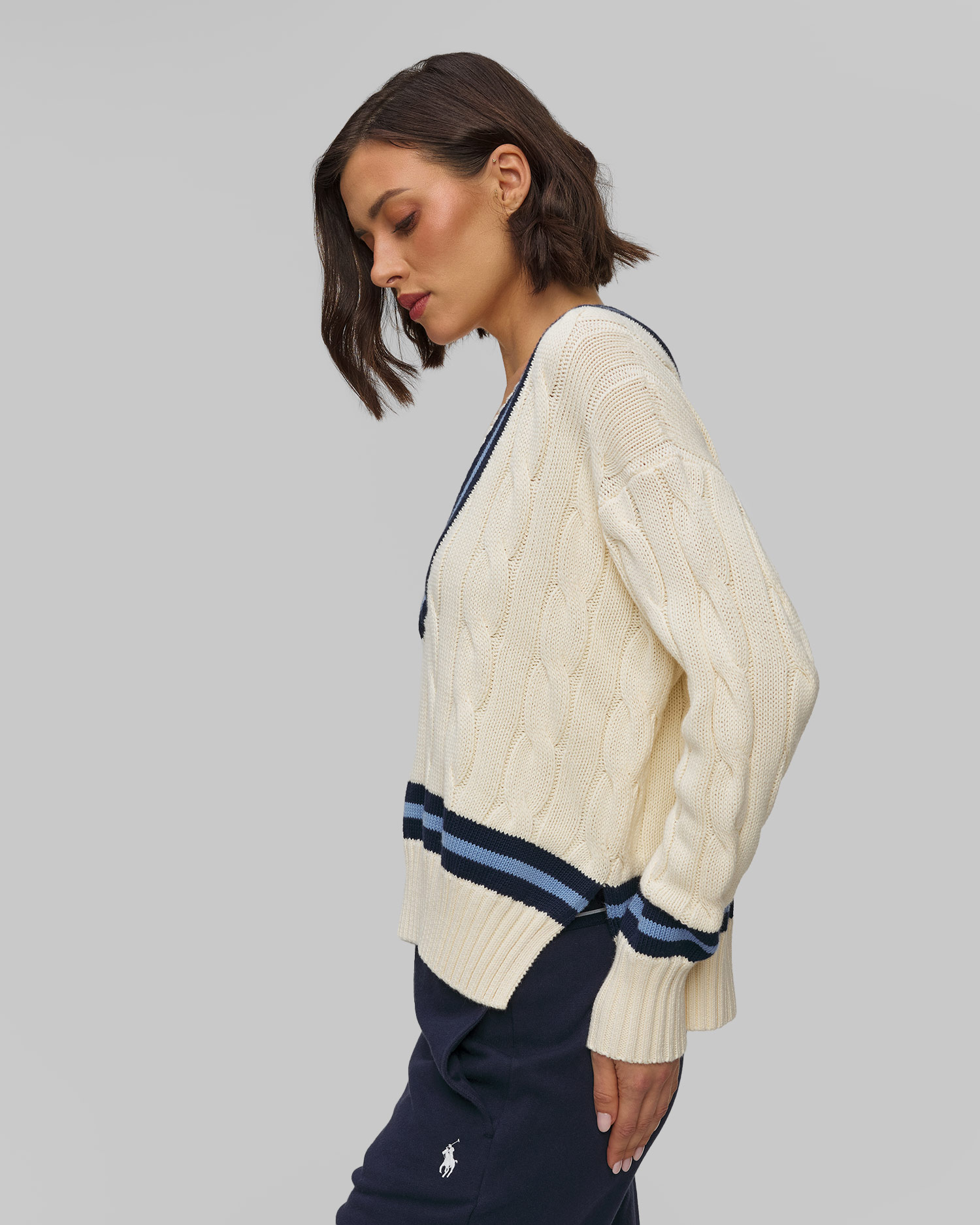Pull pour femmes Polo Ralph Lauren Cricket Jumper