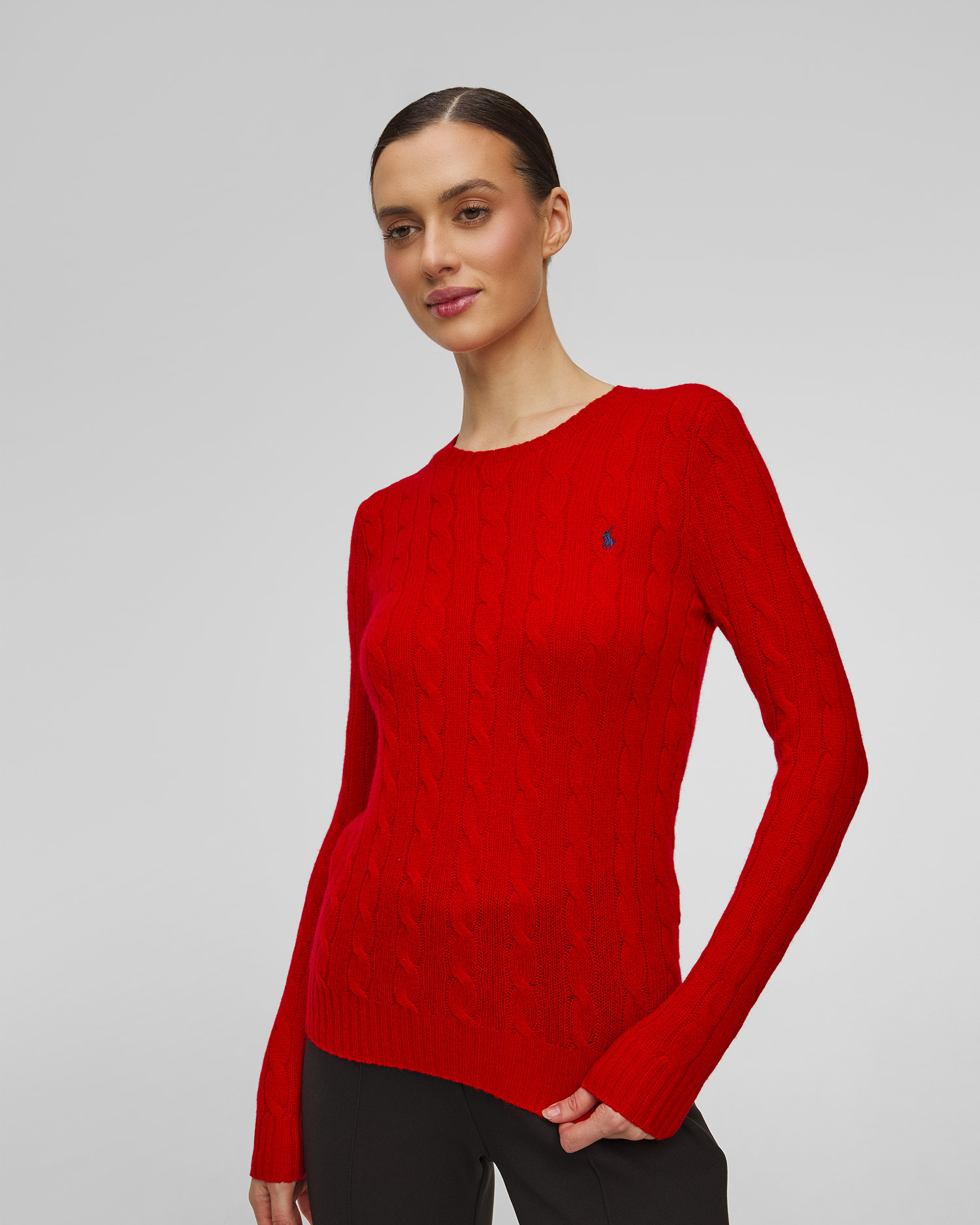 Women’s red woolen sweater Polo Ralph Lauren