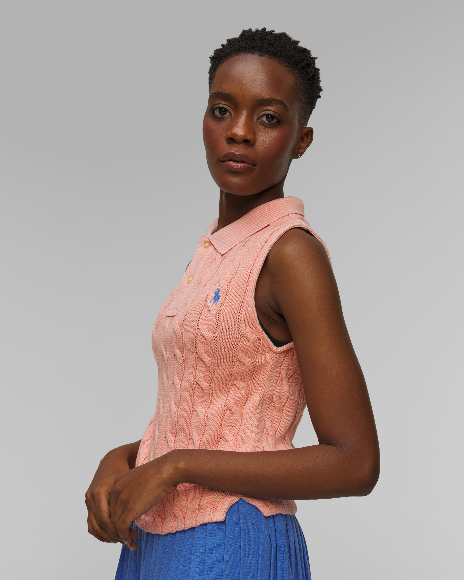 Dzianinowe polo damskie Polo Ralph Lauren