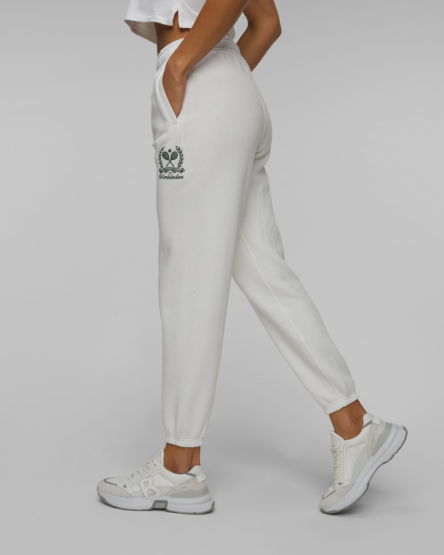 Women's white sweatpants Polo Ralph Lauren