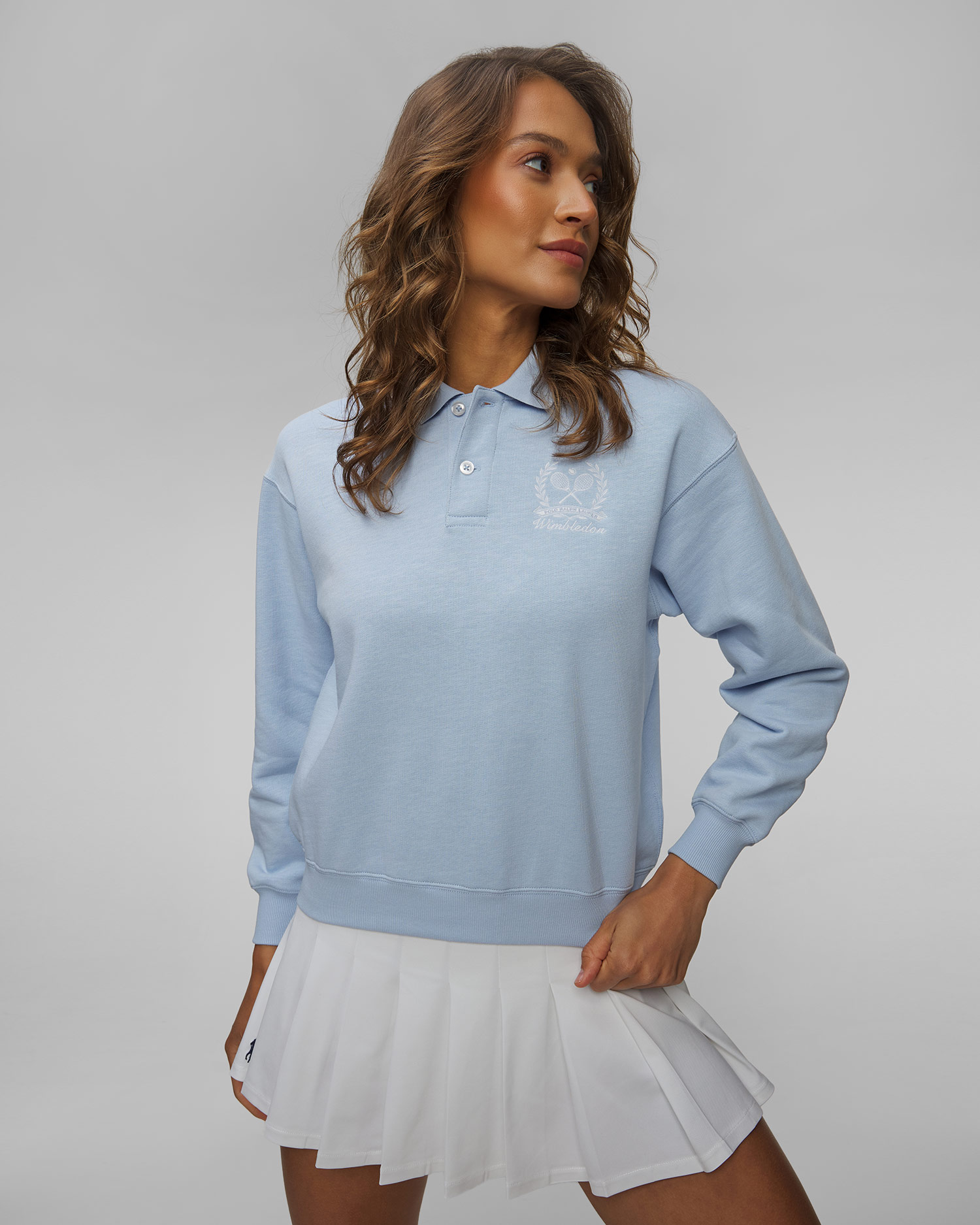 Niebieska bluza damska Polo Ralph Lauren