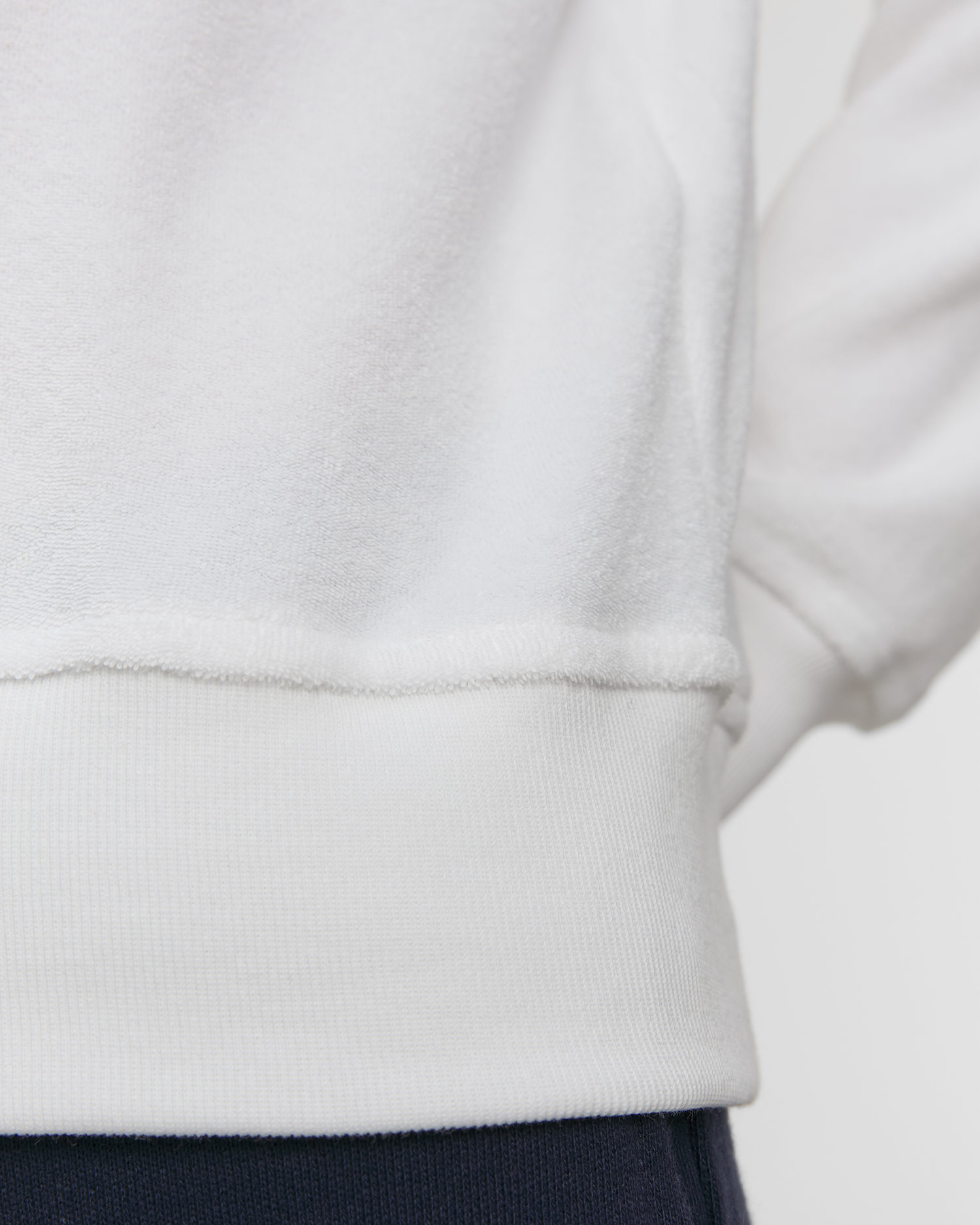 Sweat-shirt blanc pour femmes Polo Ralph Lauren Terry 
