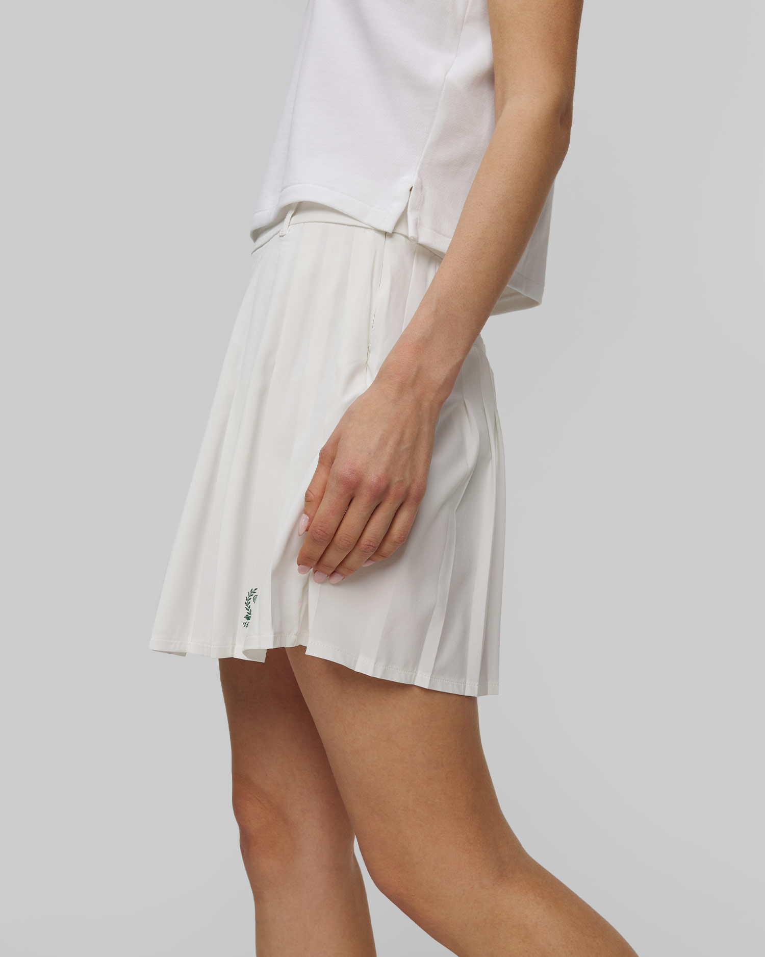 Jupe blanche pour femmes Polo Ralph Lauren 4way stretch