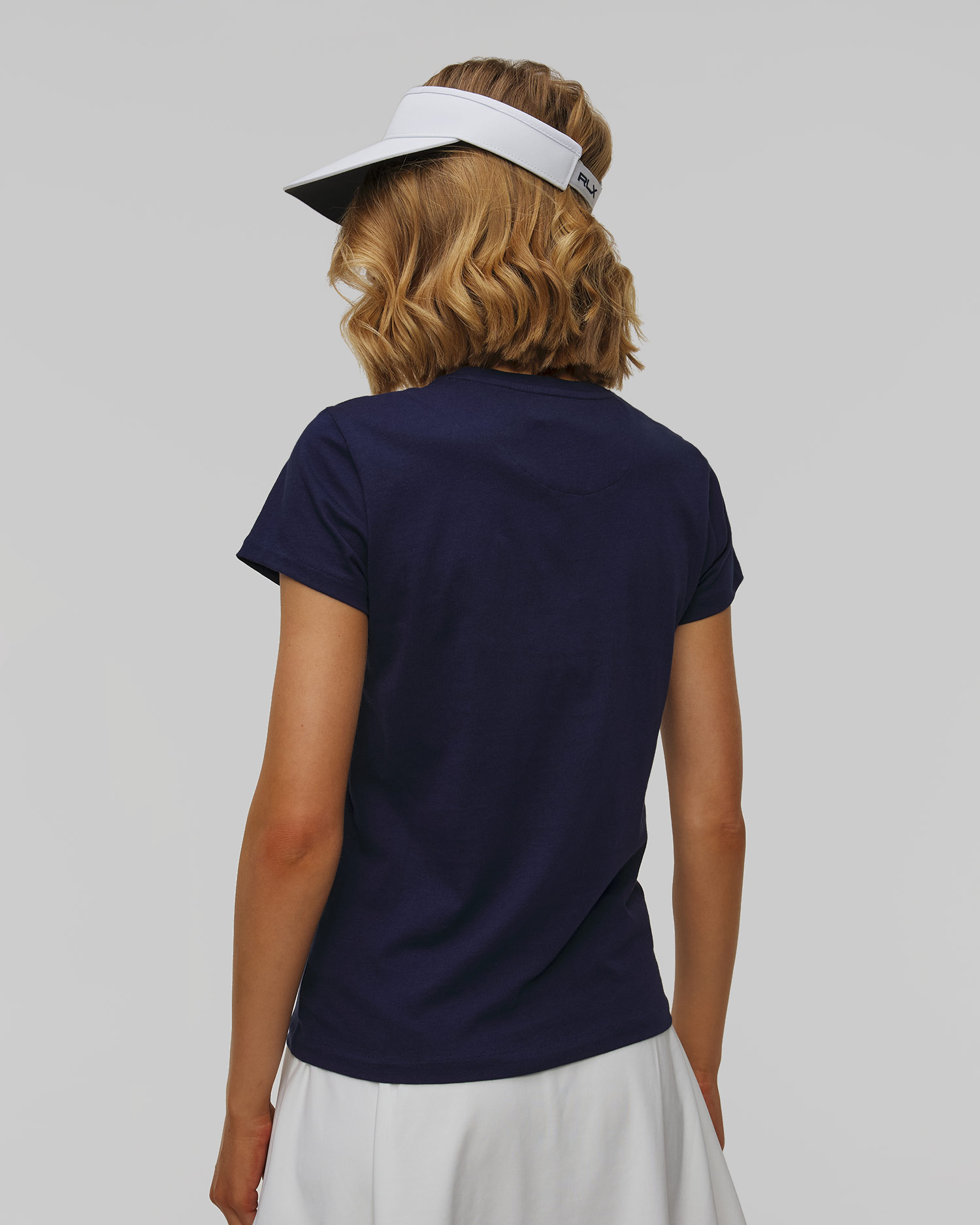 Granatowy T-shirt damski Polo Ralph Lauren