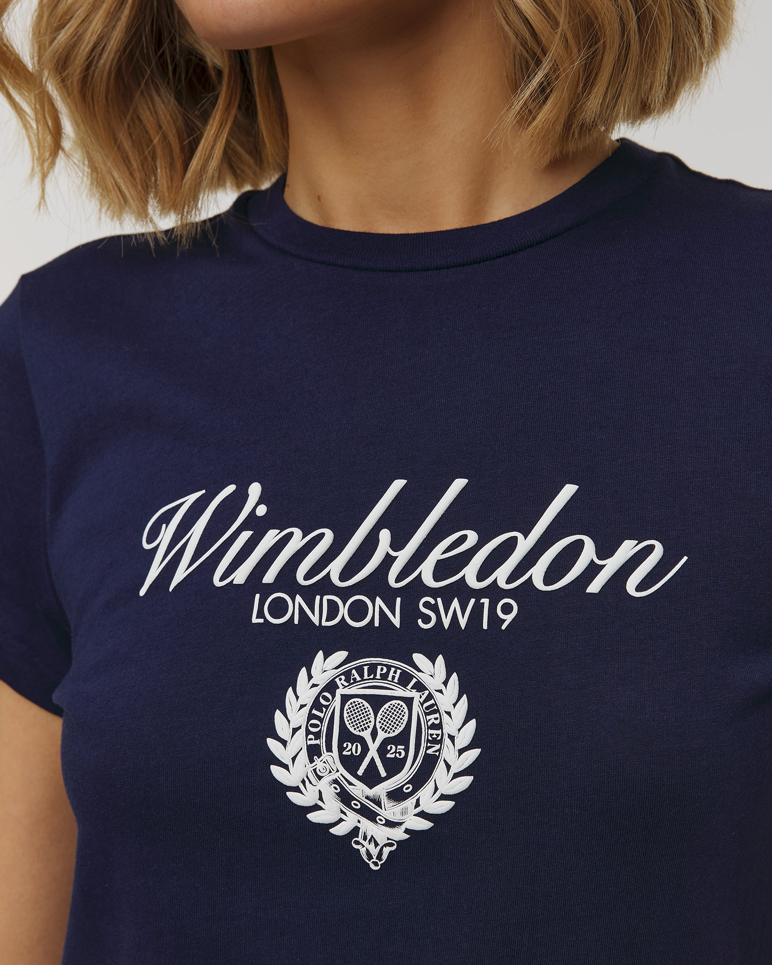 Tmavě modré dámské tričko Polo Ralph Lauren