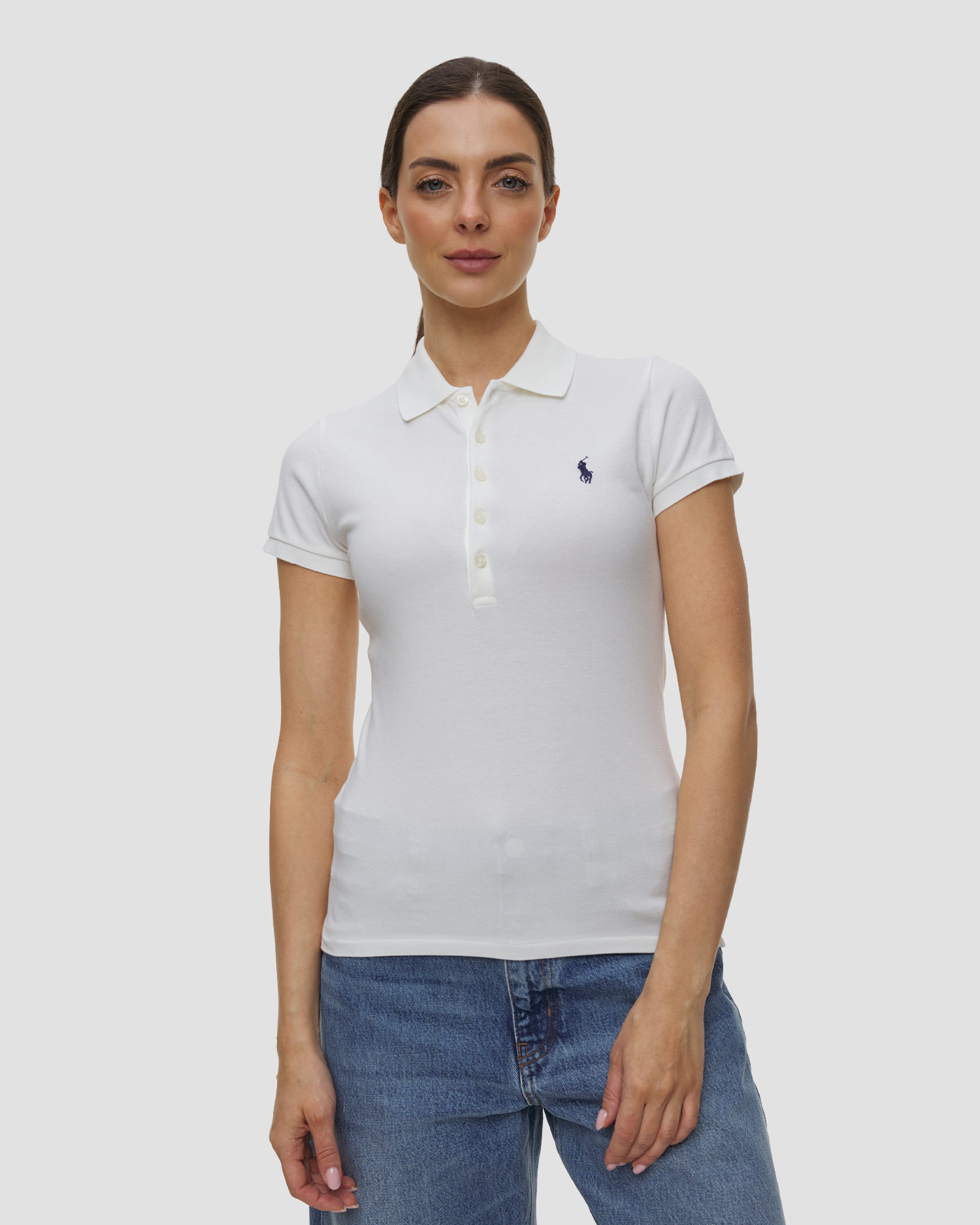 Dámska polokošeľa RLX Ralph Lauren, Farba-Vzor: Biały