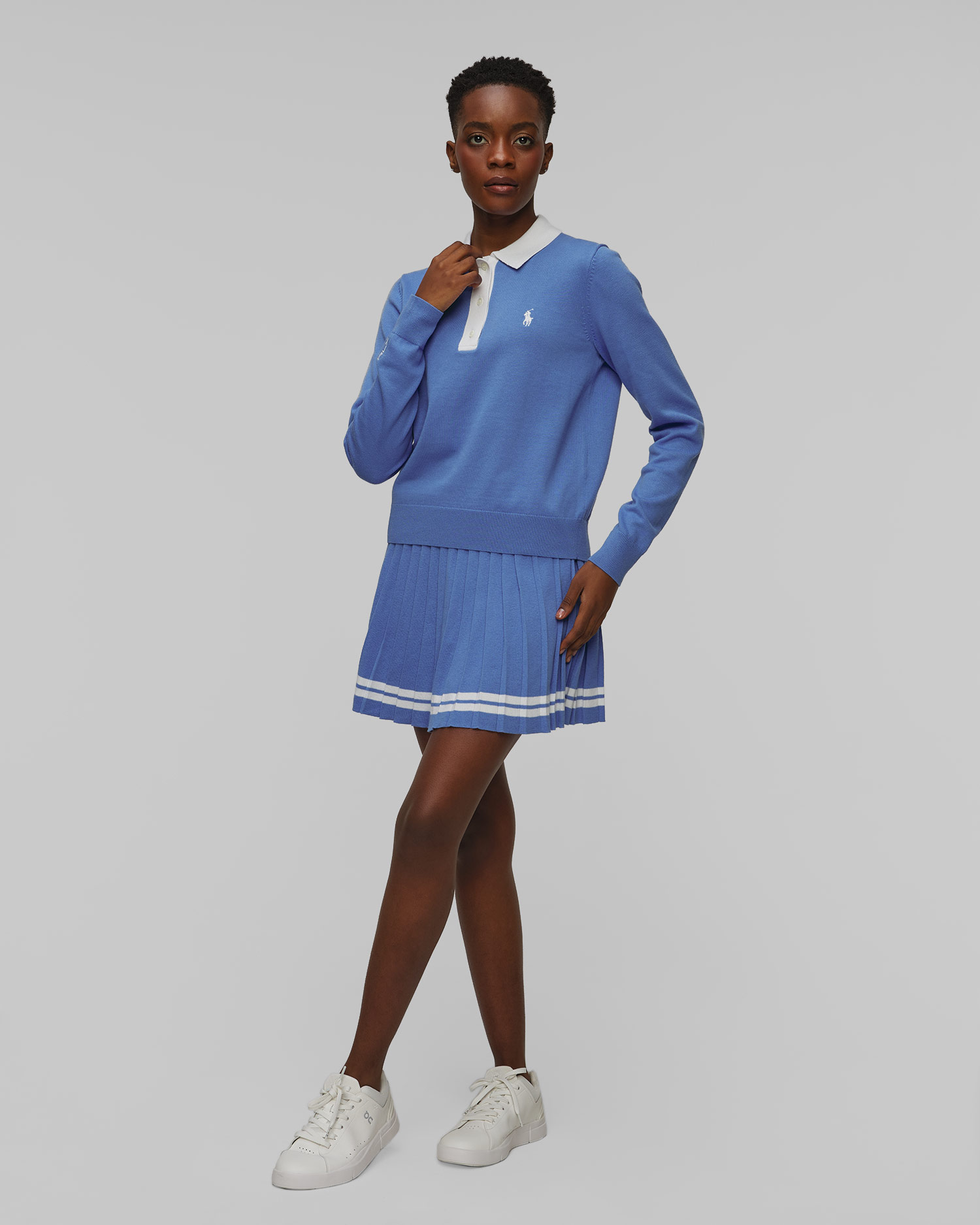 Dzianinowe polo damskie Ralph Lauren RLX Golf