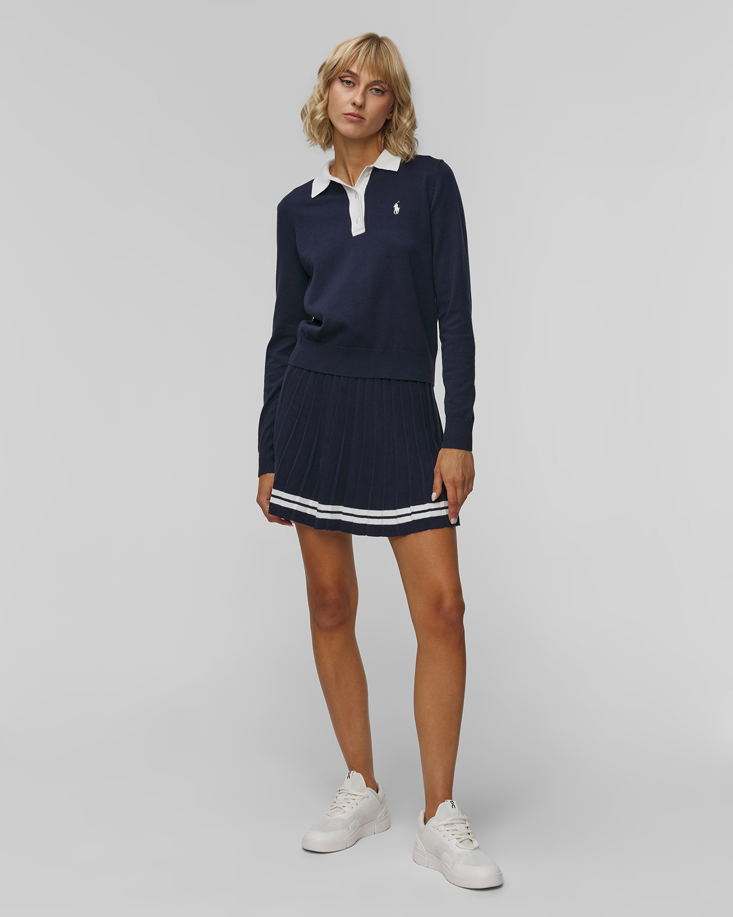 Dzianinowe polo damskie Ralph Lauren RLX Golf