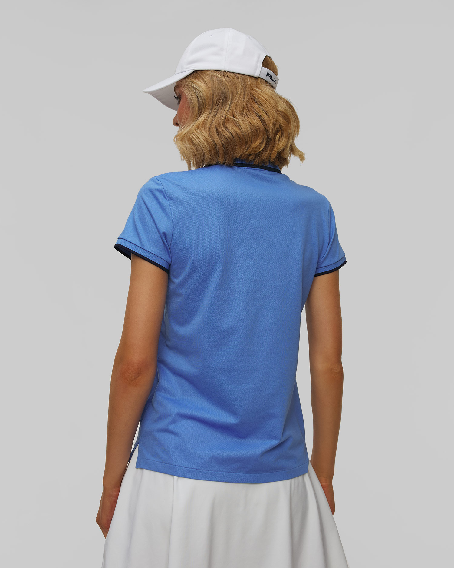 Niebieskie polo damskie Ralph Lauren RLX Golf