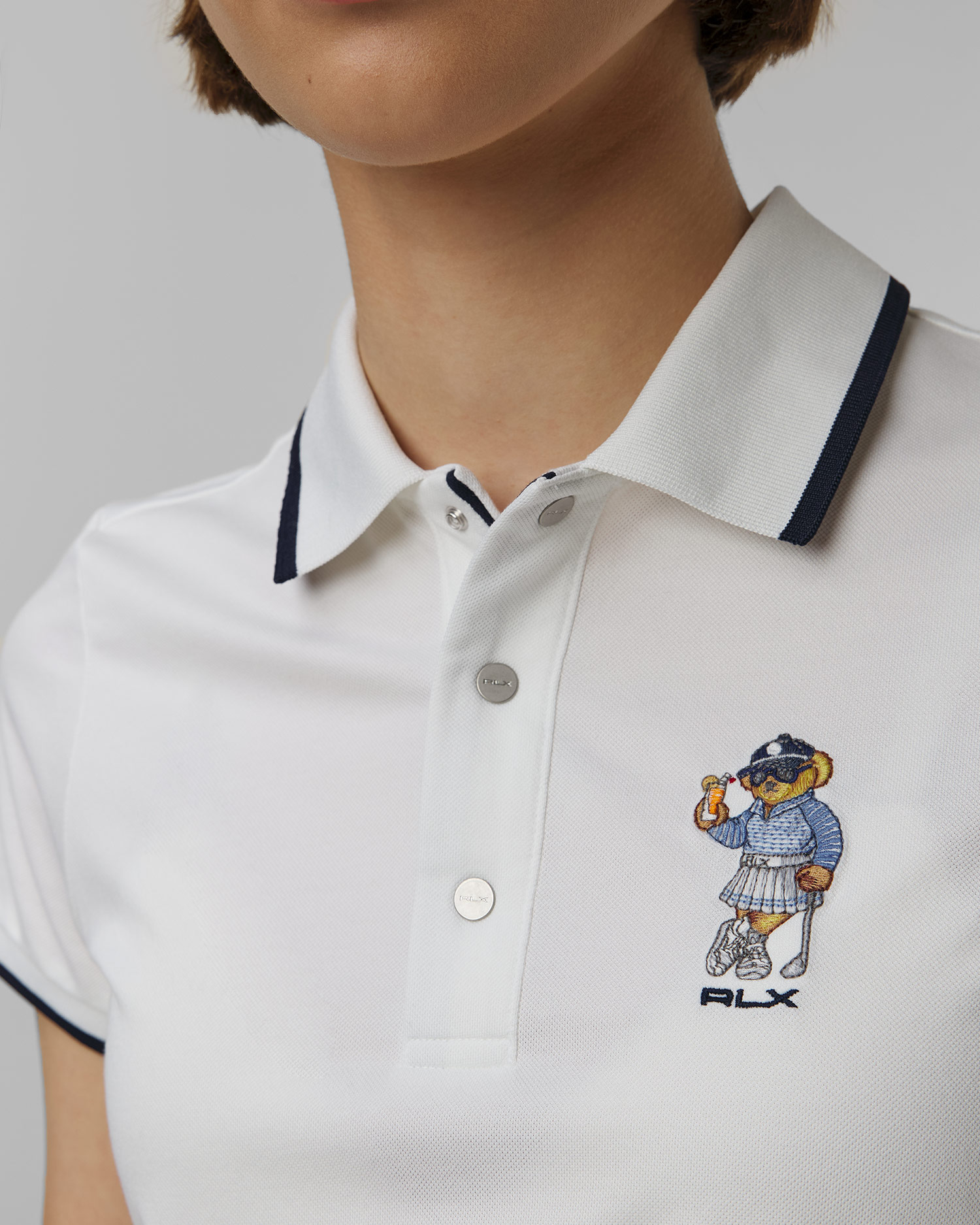 Ralph Lauren RLX Golf Poloshirt für Damen in Weiß