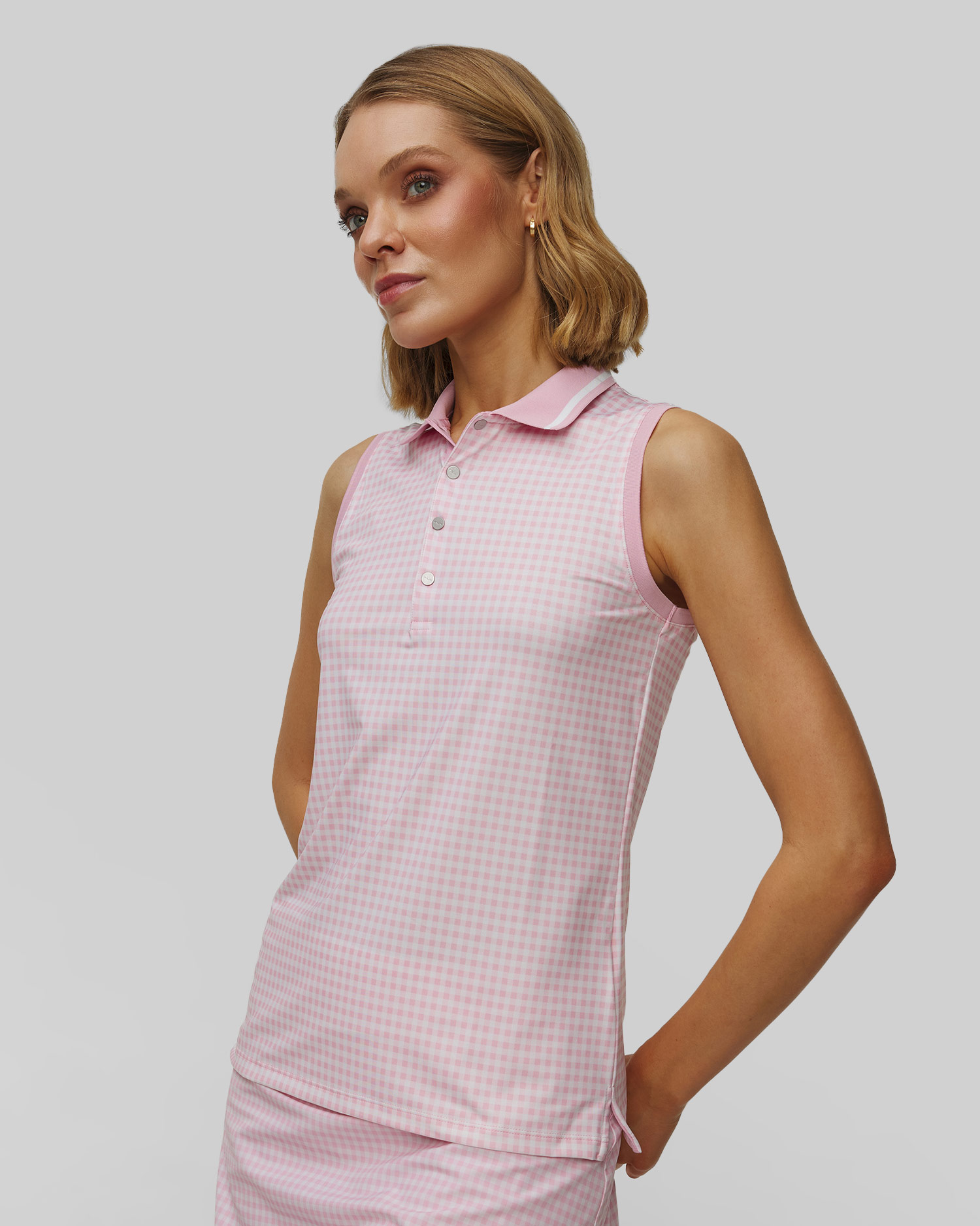 Polo roz pentru femei Ralph Lauren RLX Golf