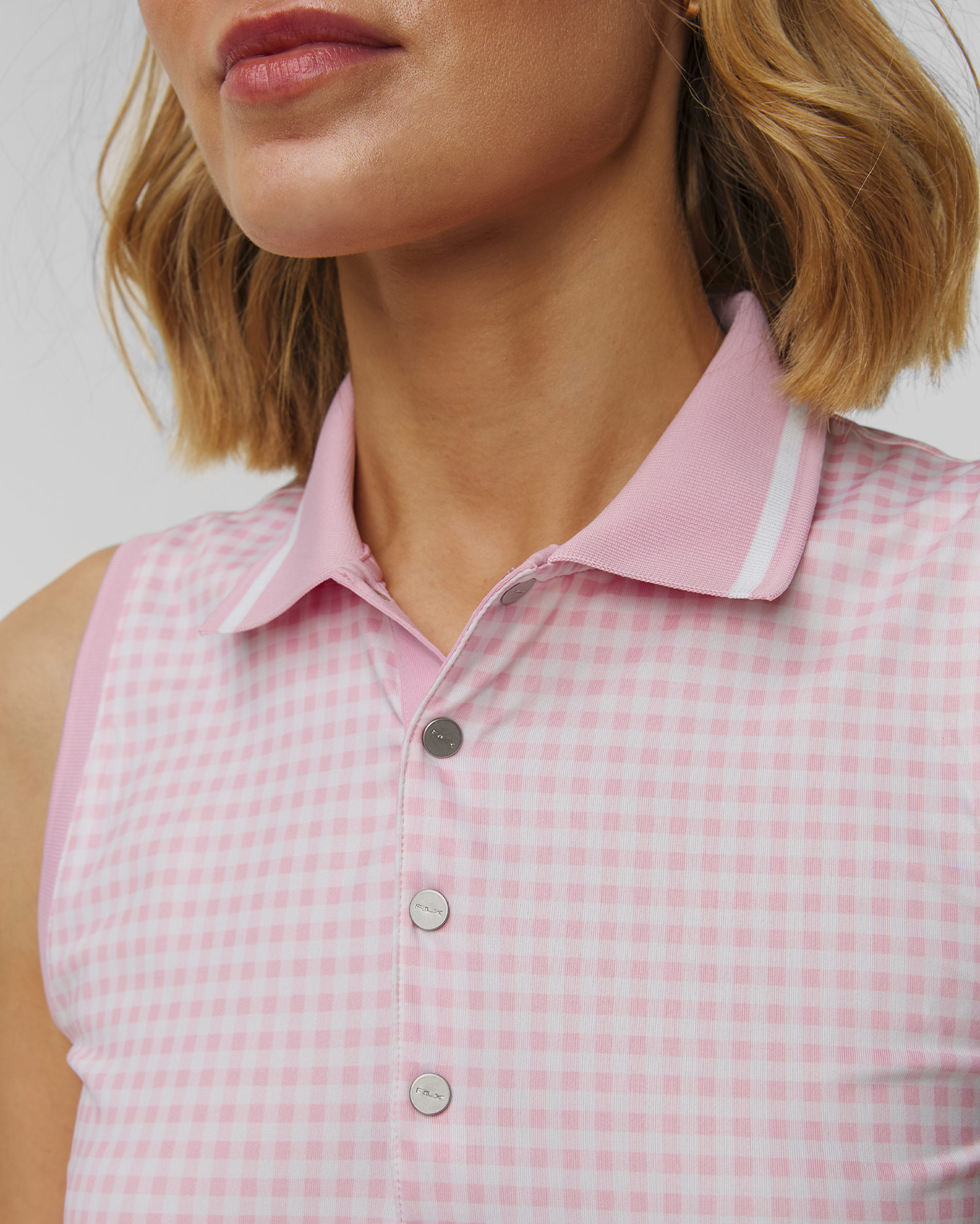 Polo rose pour femmes Ralph Lauren RLX Golf