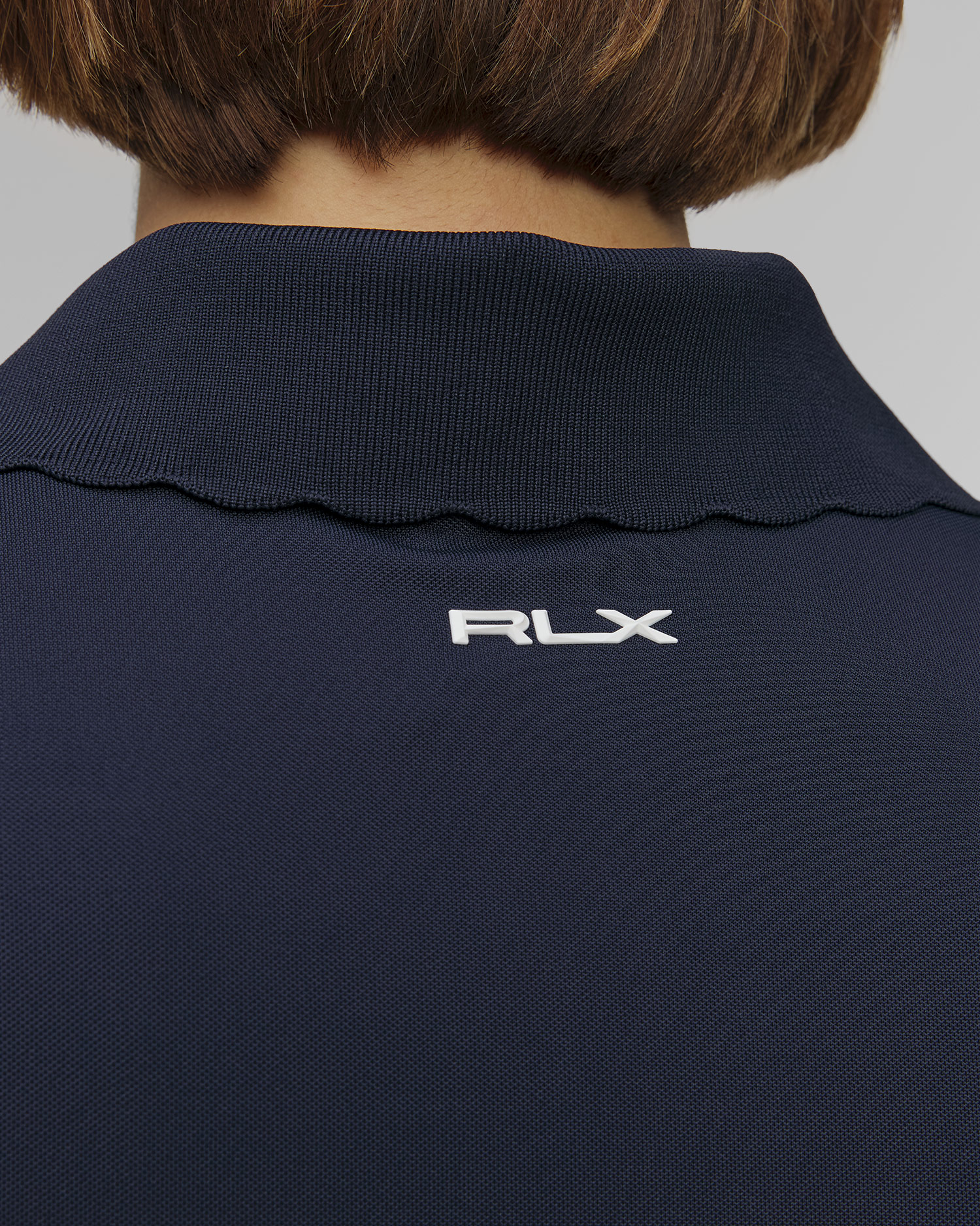 Polo bleu marine pour femmes Ralph Lauren RLX Golf