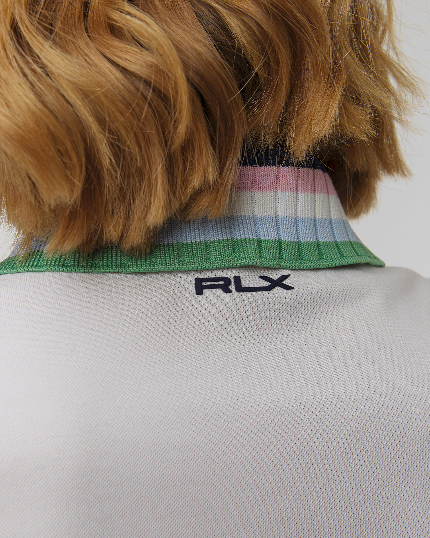 Polo blanc pour femmes Ralph Lauren RLX Golf