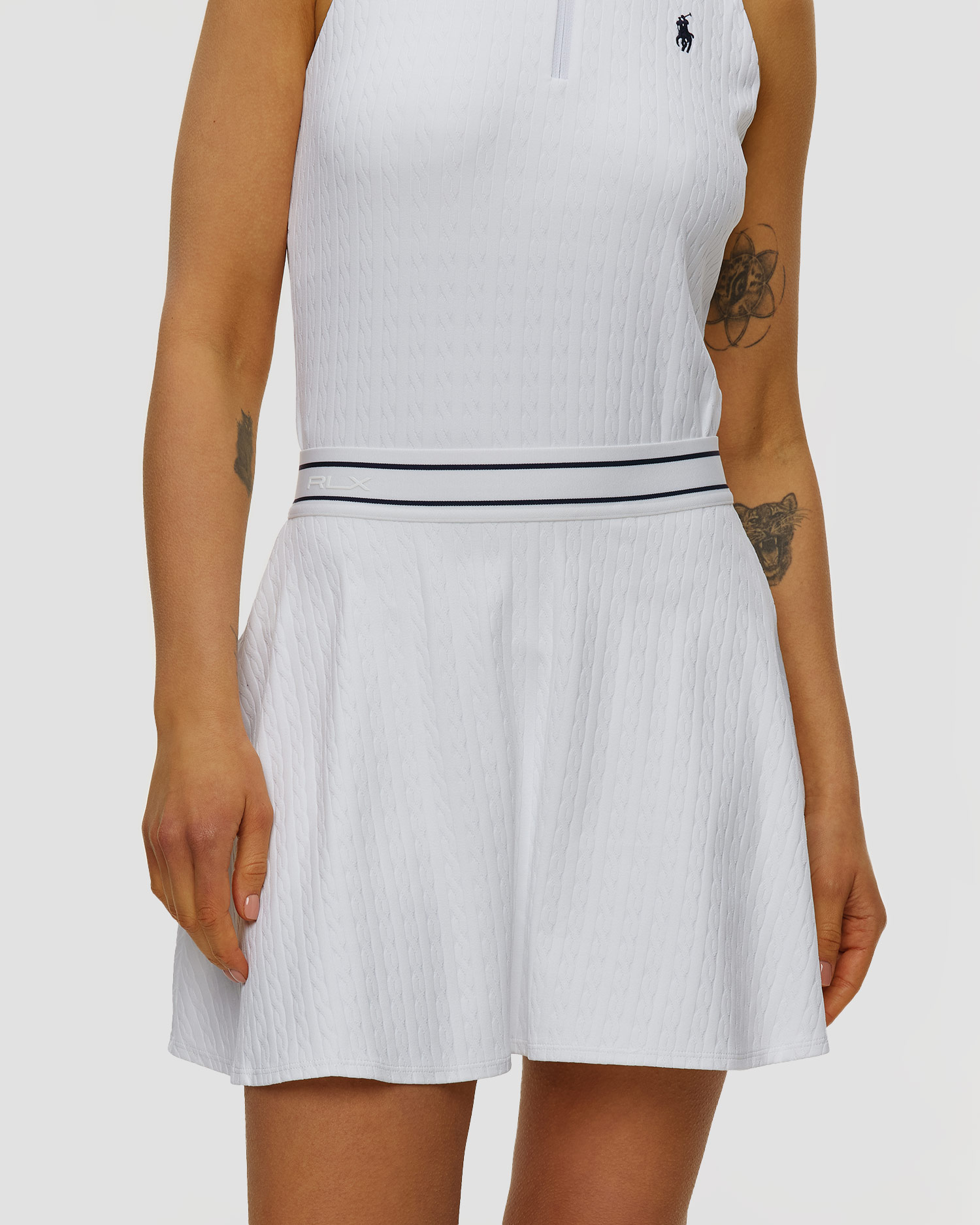 Skort damski RLX Ralph Lauren, Kolor/Wzór: Biały