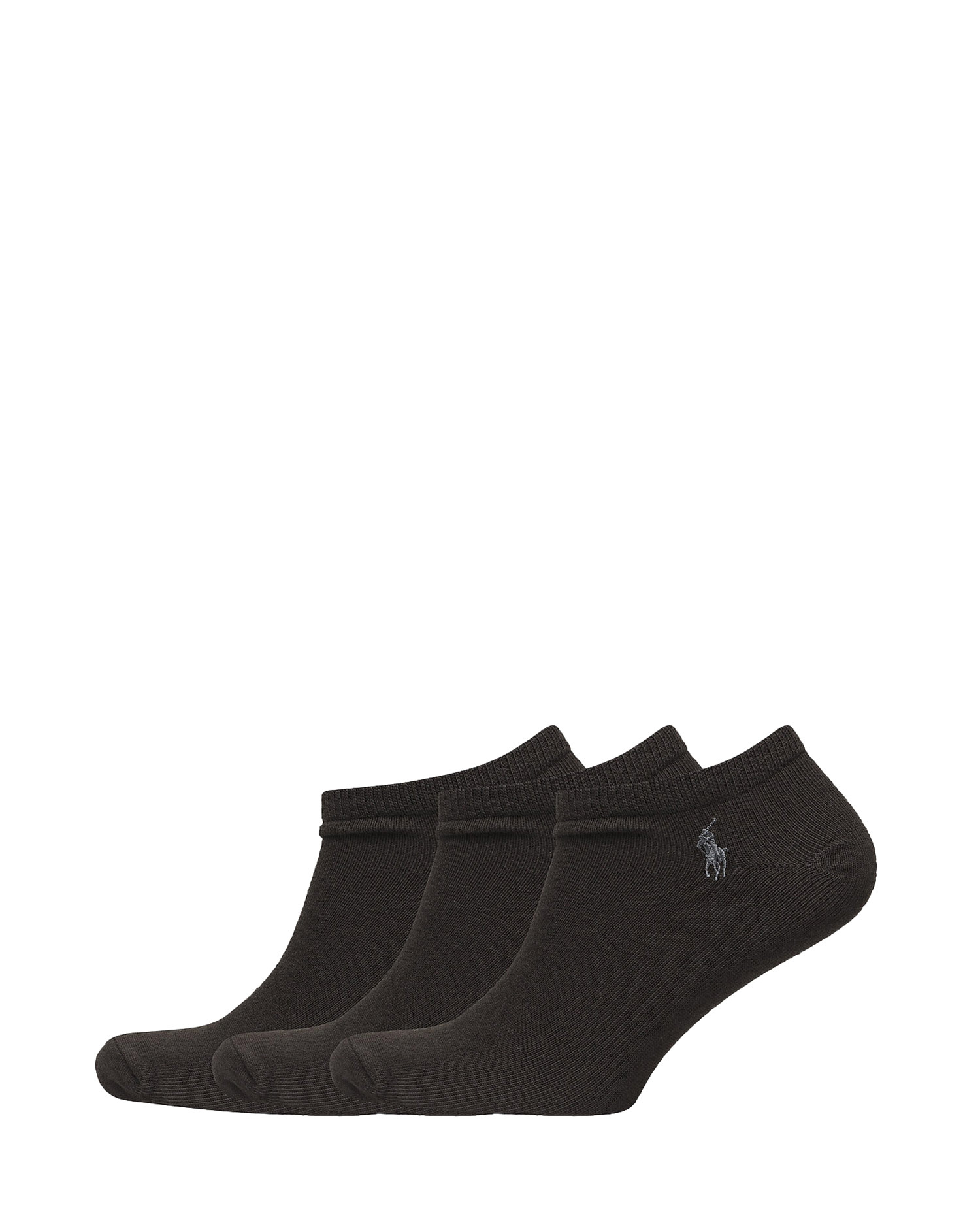 Chaussettes POLO GOLF RALPH LAUREN COTTON BLEND-GHOST PED PP SCK 3PK, Couleur: Czarny