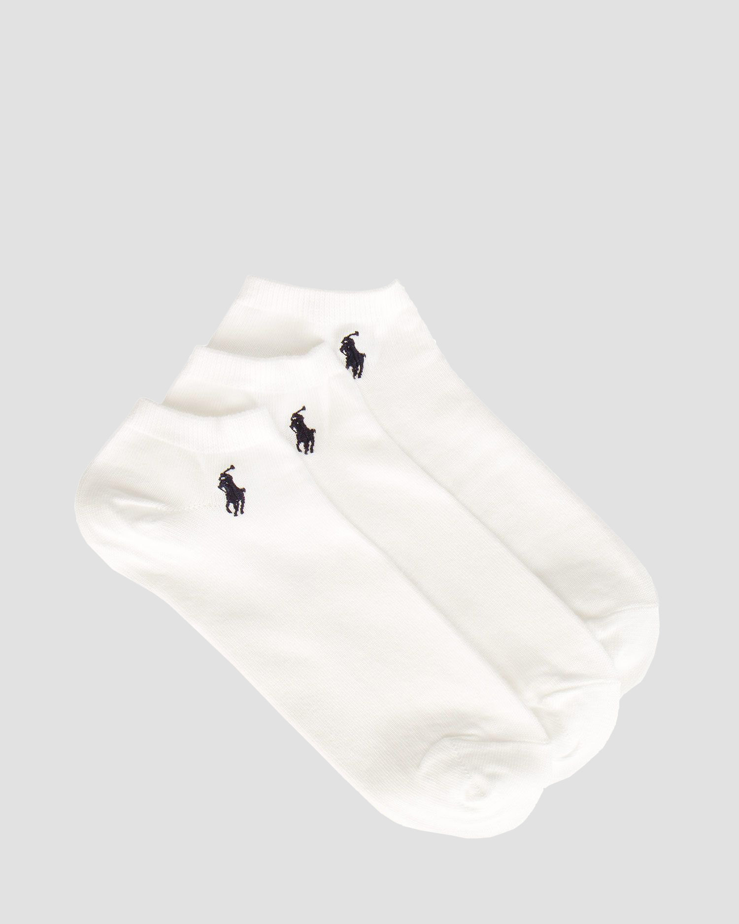 Chaussettes POLO RALPH LAUREN COTTON BLEND-GHOST PED PP SCK 3PK 