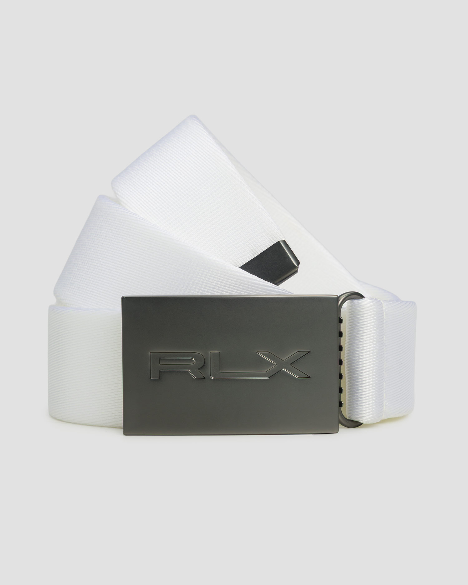 White belt RLX Ralph Lauren, Color/Pattern: Biały