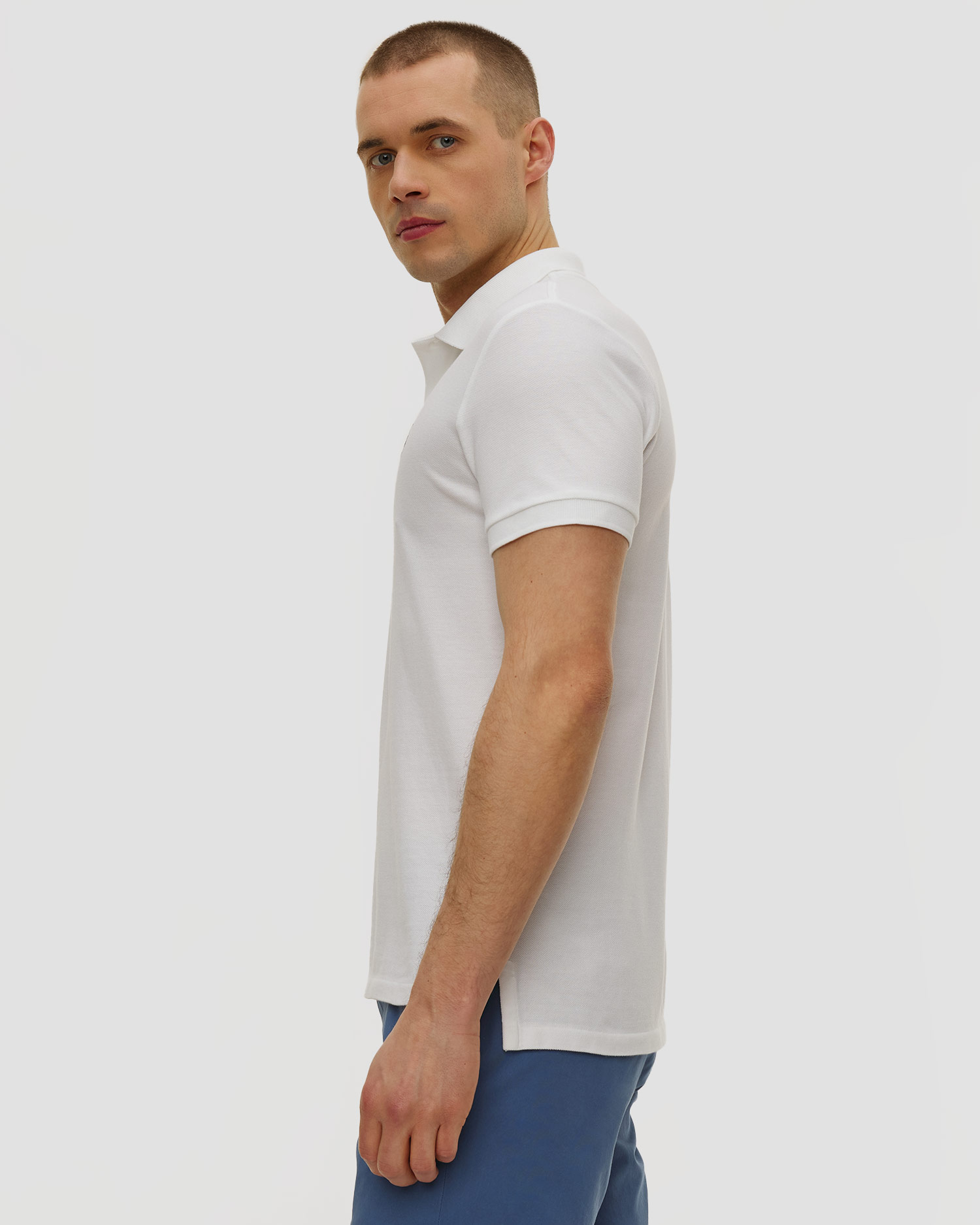 Białe polo męskie Polo Ralph Lauren