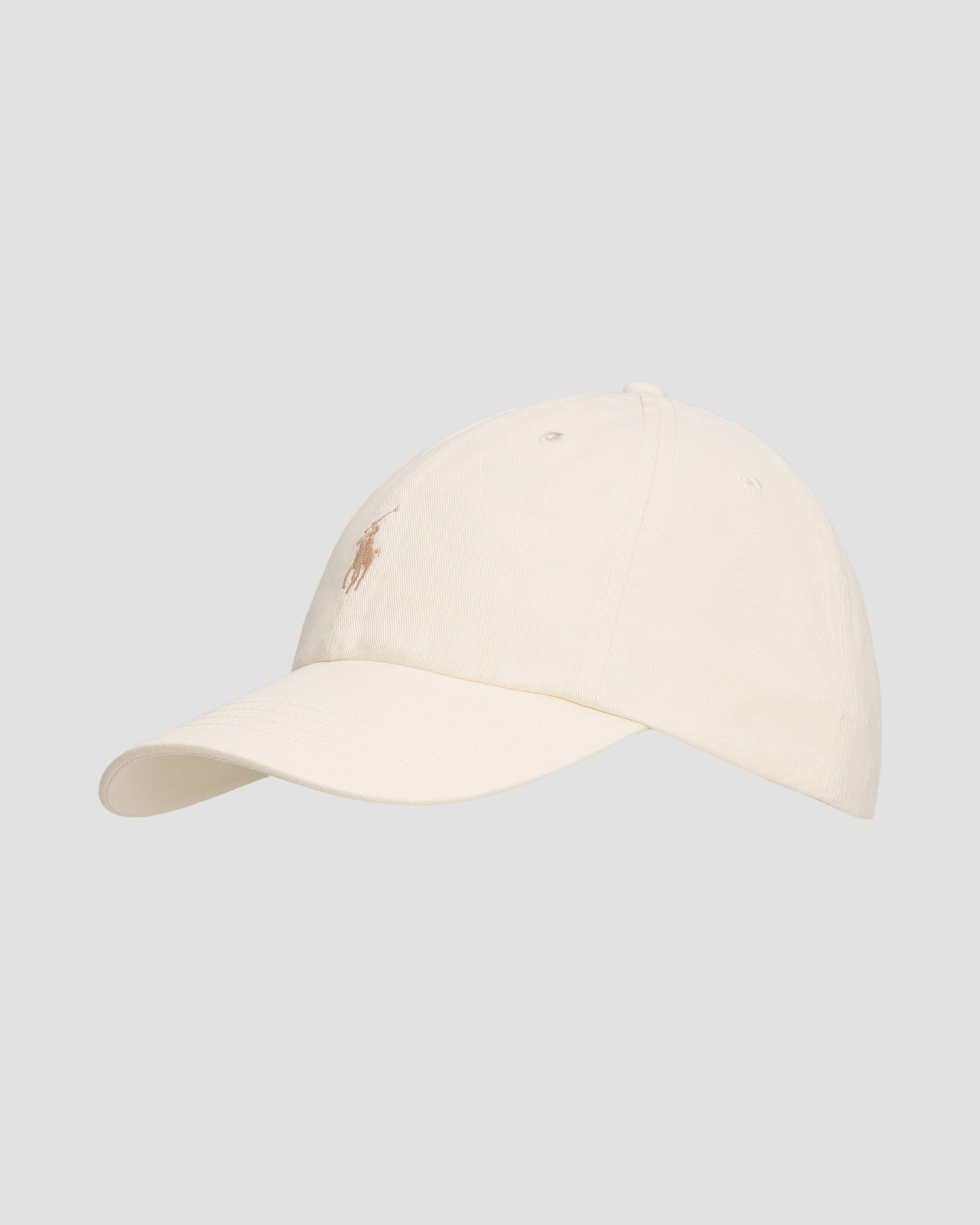 Czapka z daszkiem Polo Ralph Lauren, Kolor/Wzór: Beżowy