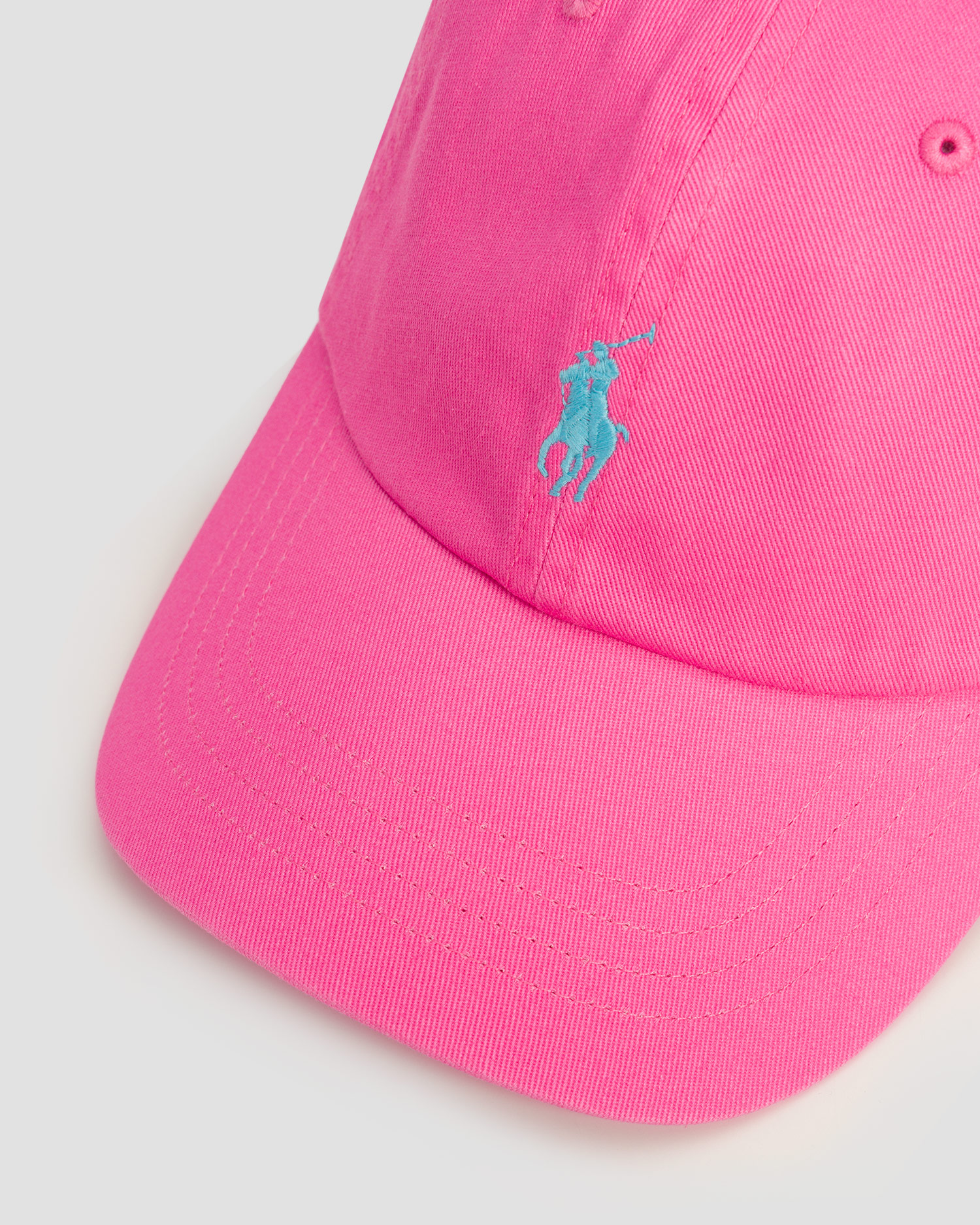 Różowa czapka z daszkiem Polo Ralph Lauren