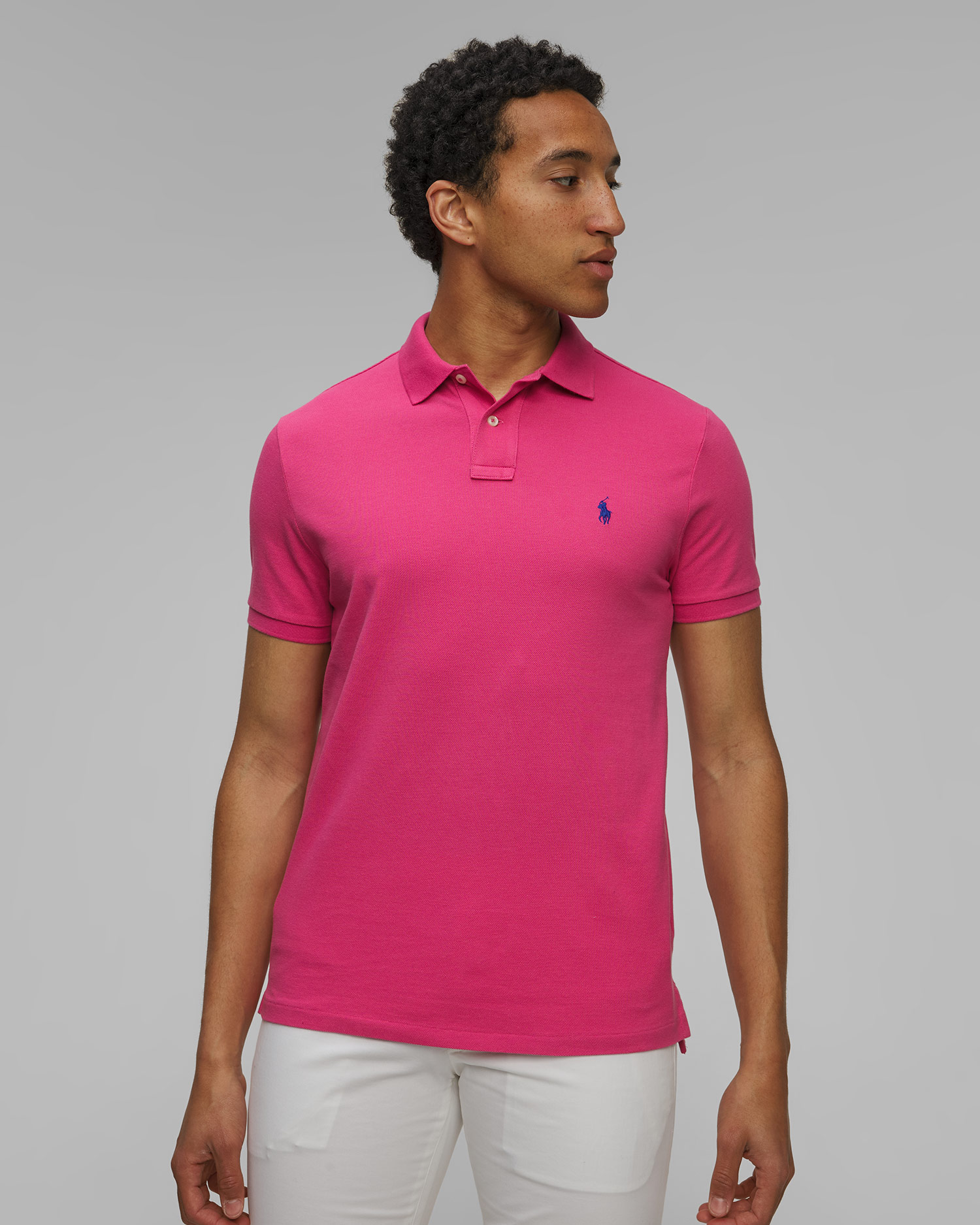 Polo roz pentru bărbați Polo Ralph Lauren
