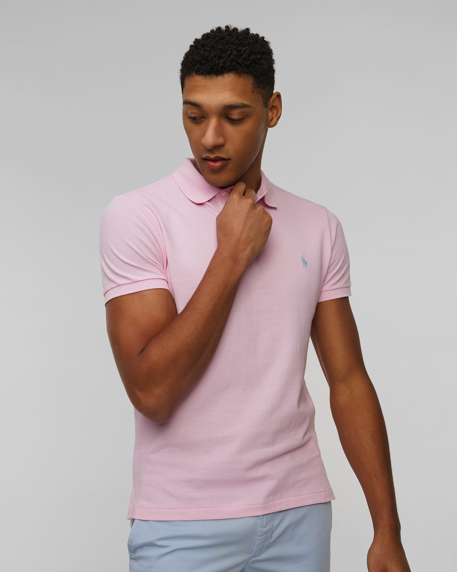 Men's pink polo Polo Ralph Lauren