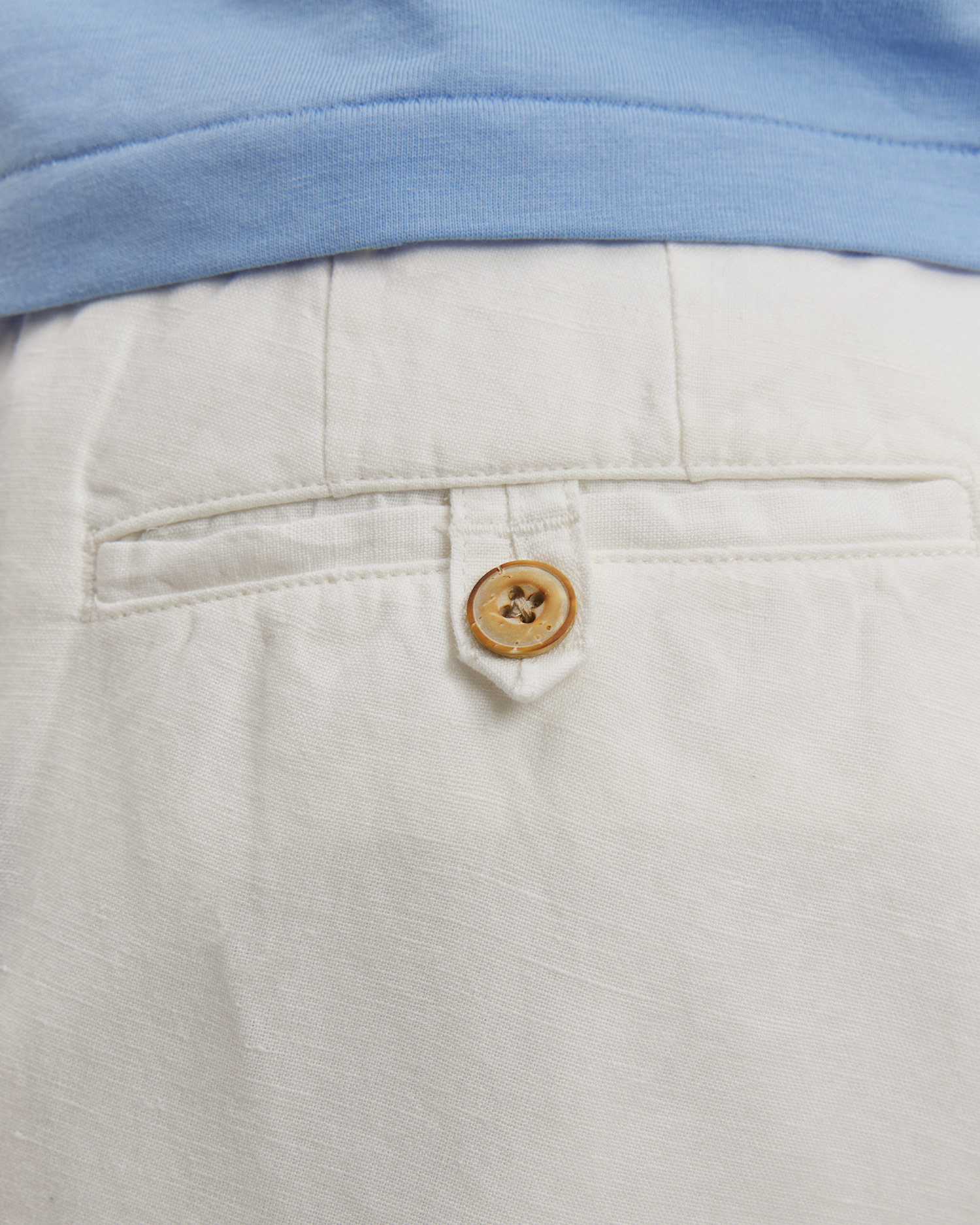 Short en lin blanc pour hommes Polo Ralph Lauren
