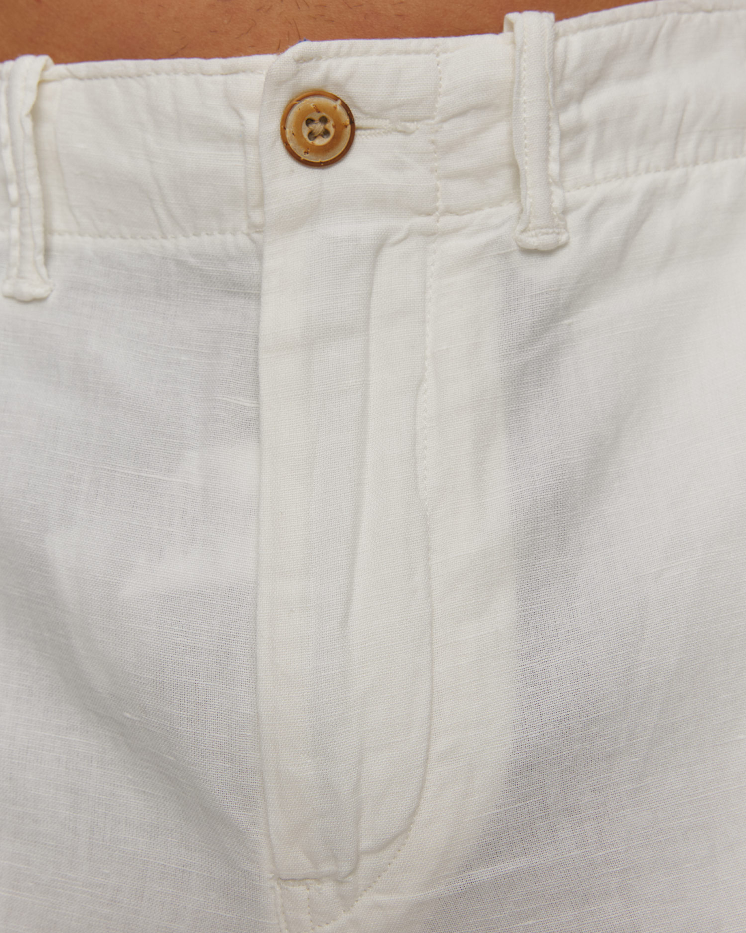 Short en lin blanc pour hommes Polo Ralph Lauren