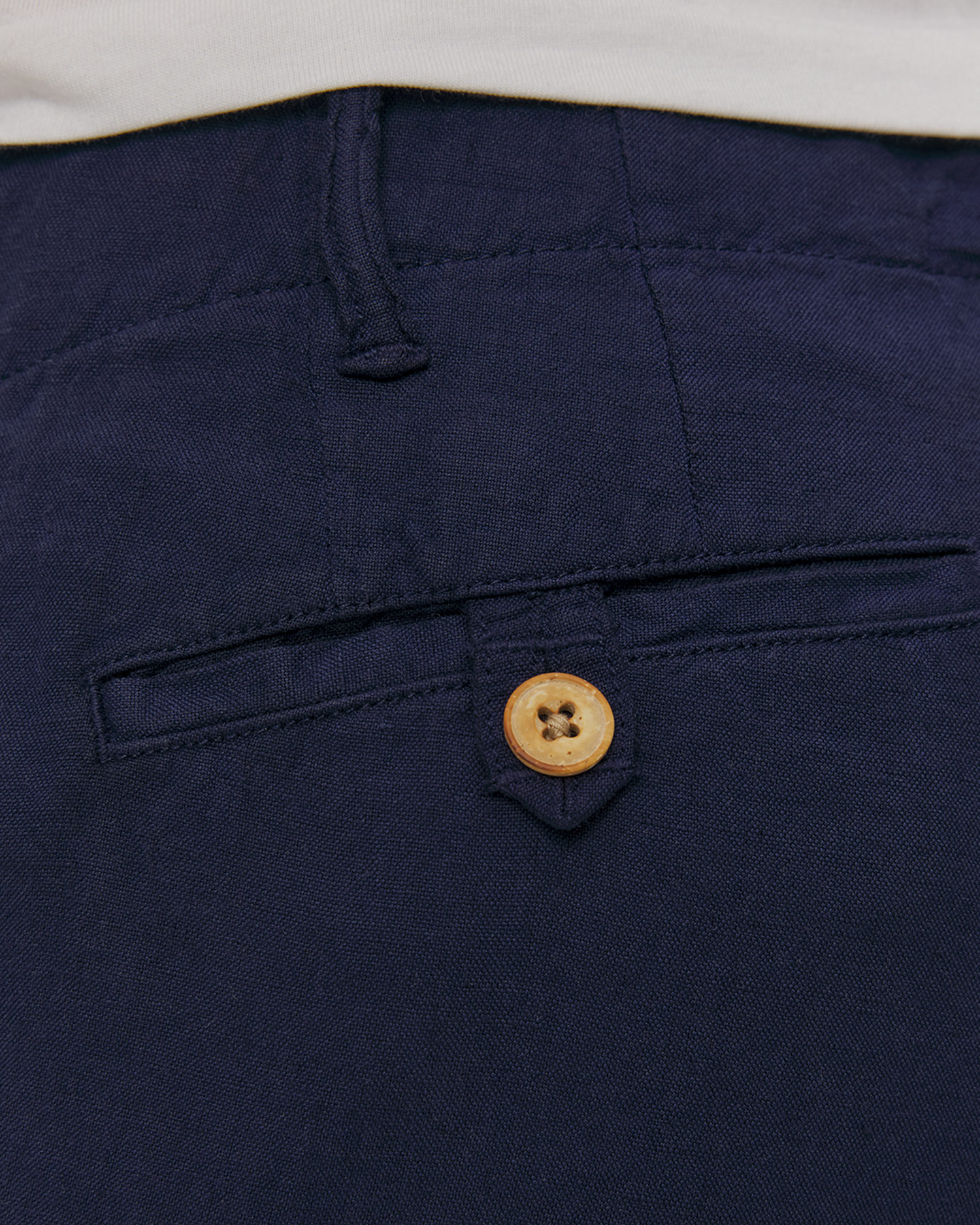 Granatowe szorty lniane męskie Polo Ralph Lauren
