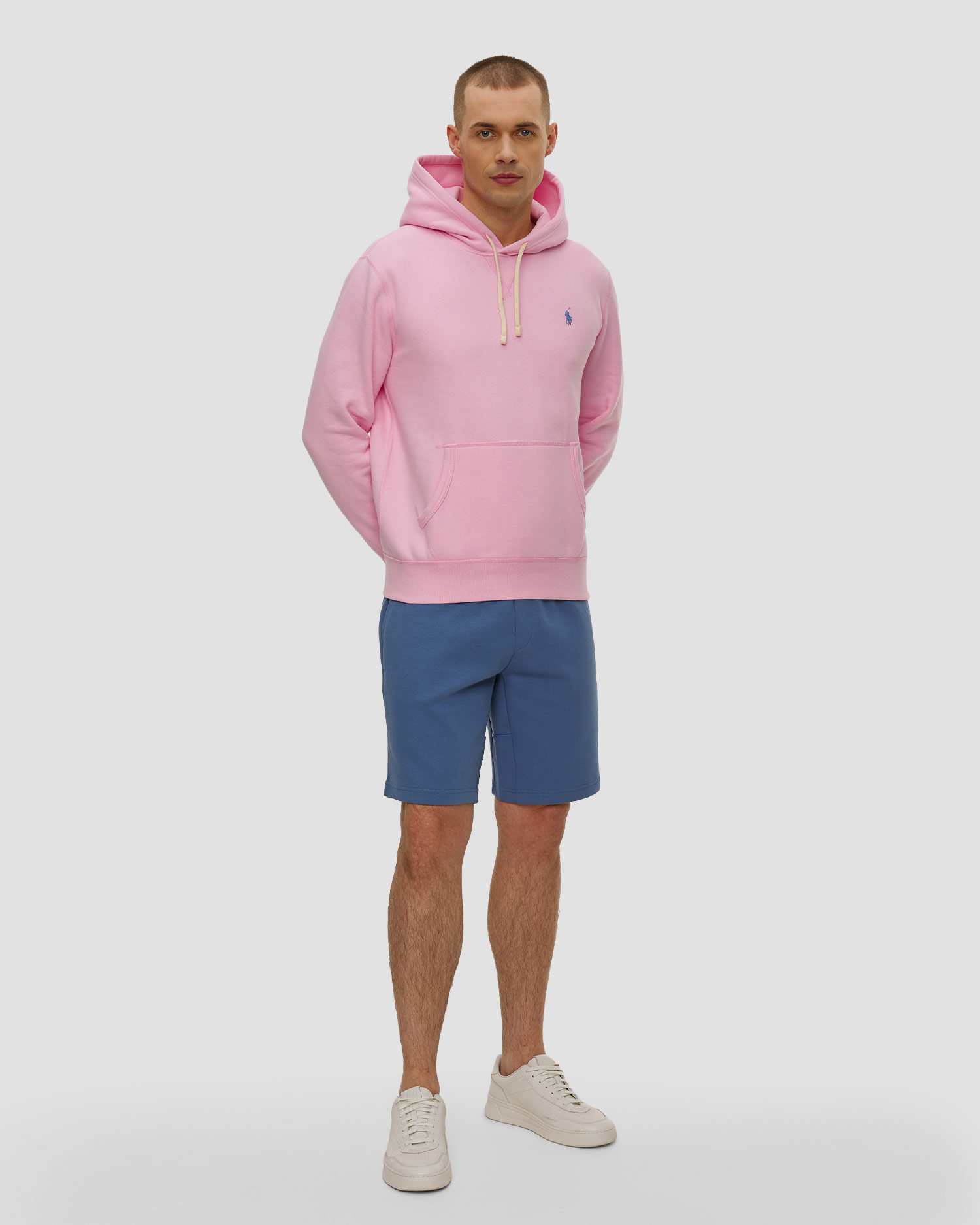 Sweat-shirt rose pour hommes Polo Ralph Lauren 
