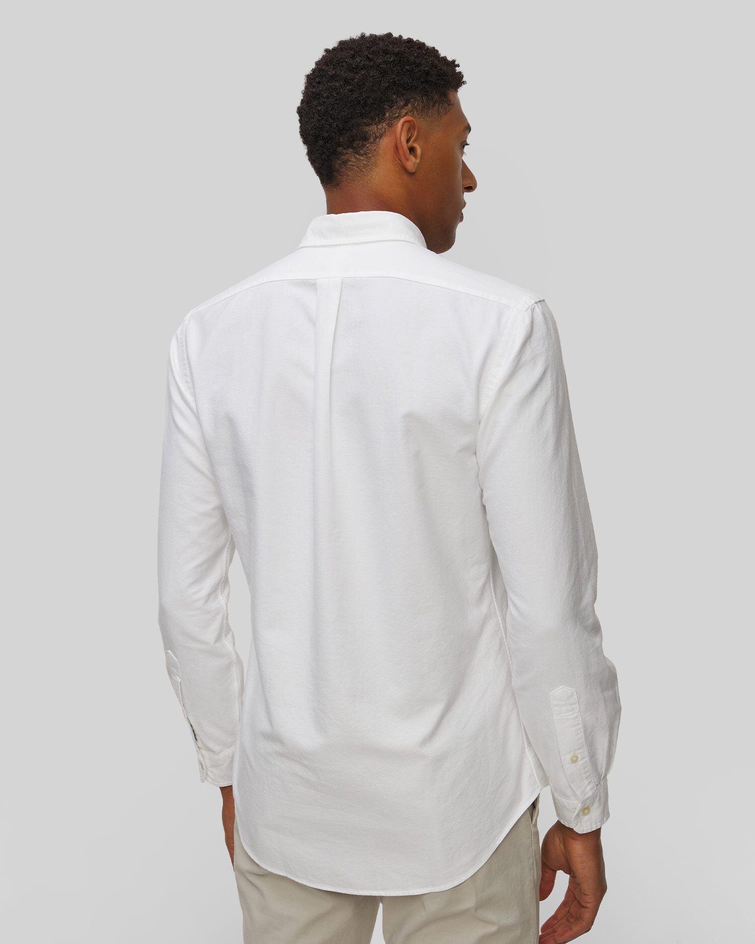 Camicia bianca a maniche lunghe da uomo Ralph Lauren