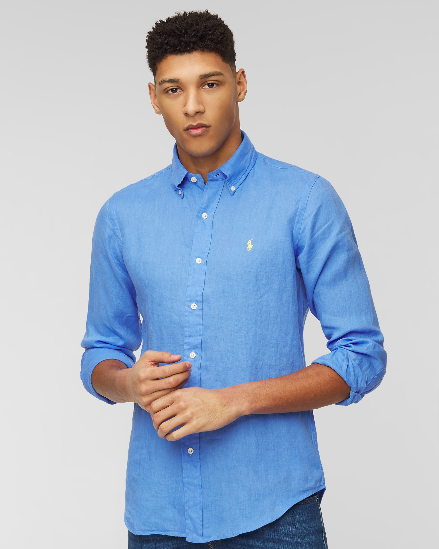 Harbor island blue ralph lauren top