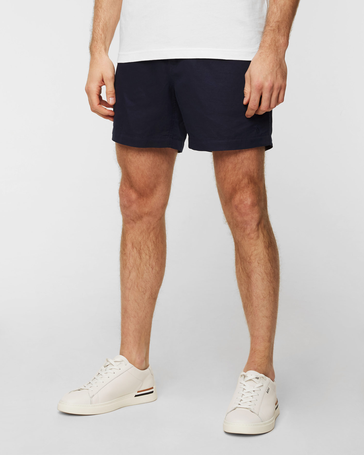 Lněné kraťasy Polo Ralph Lauren