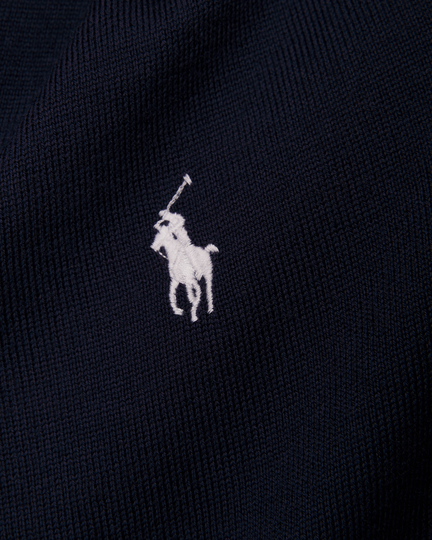 Men's navy blue sweater with wool Polo Ralph Lauren