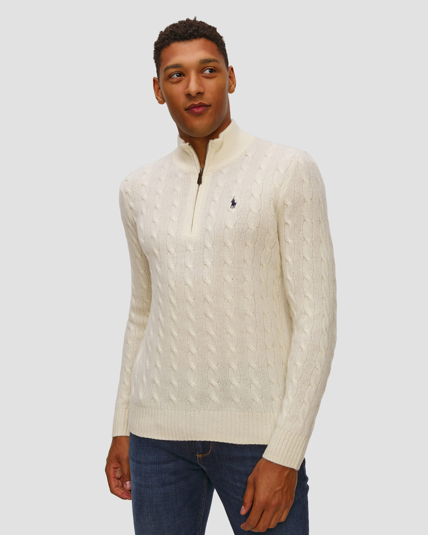 Polo Ralph Lauren Wollpullover für Herren in Weiß