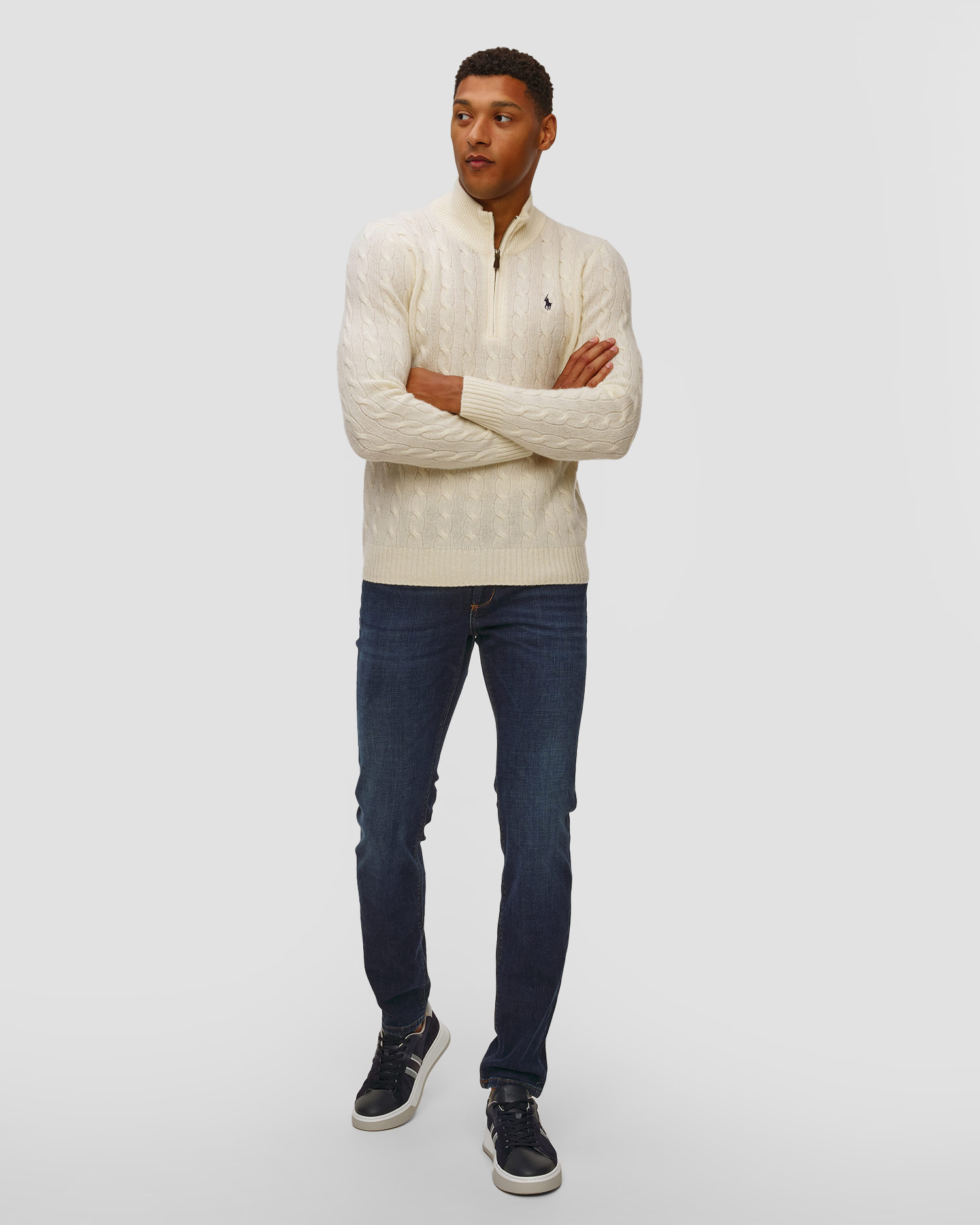 Polo Ralph Lauren Wollpullover für Herren in Weiß