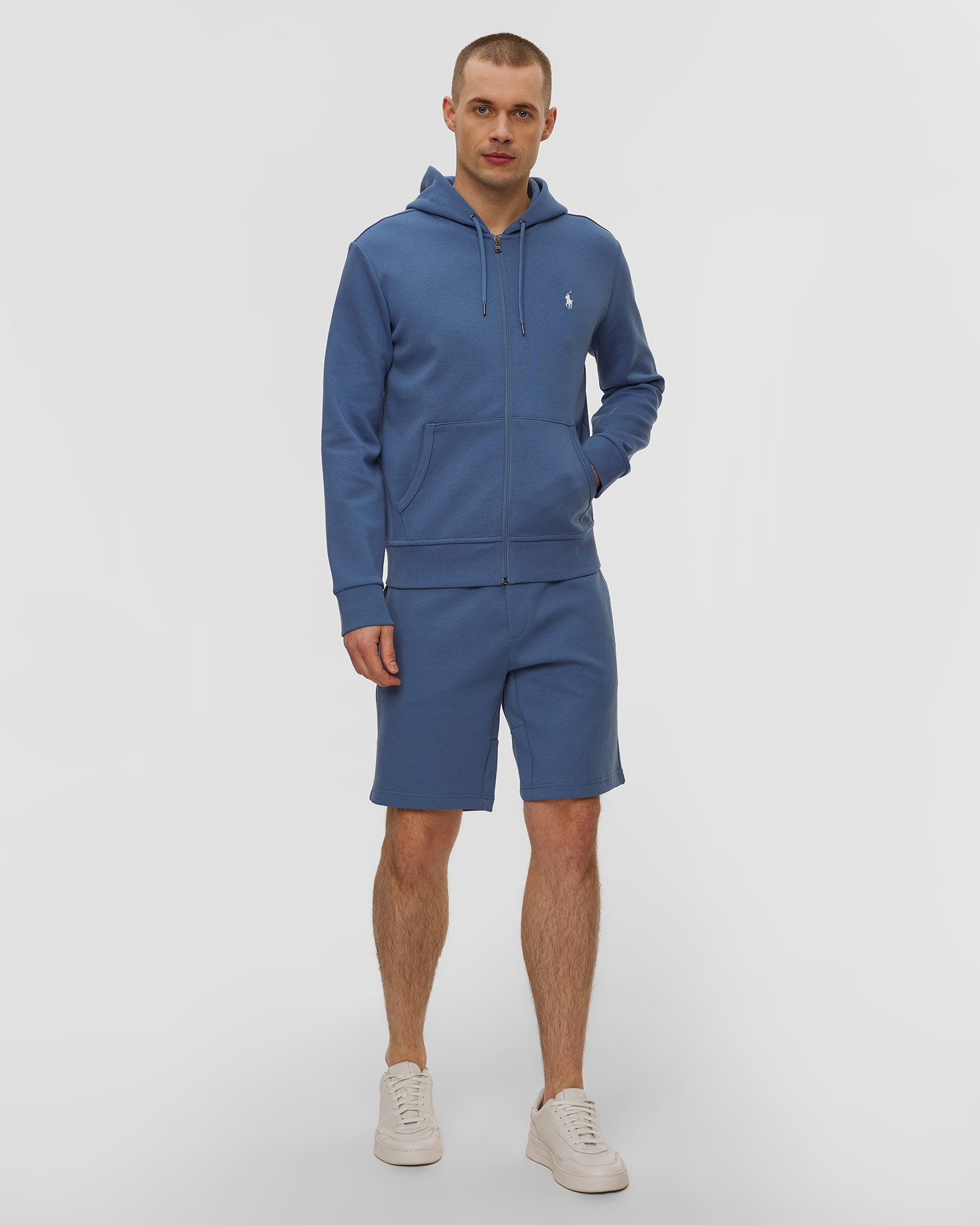 Sweat-shirt bleu pour hommes Polo Ralph Lauren
