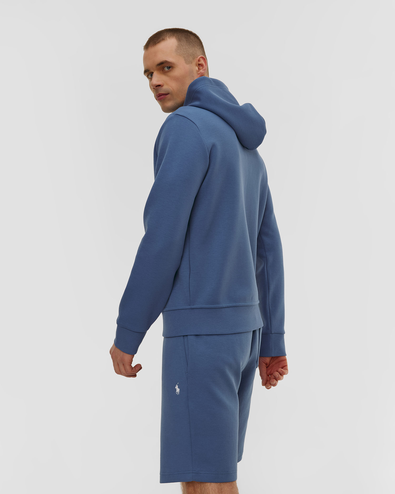Sweat-shirt bleu pour hommes Polo Ralph Lauren