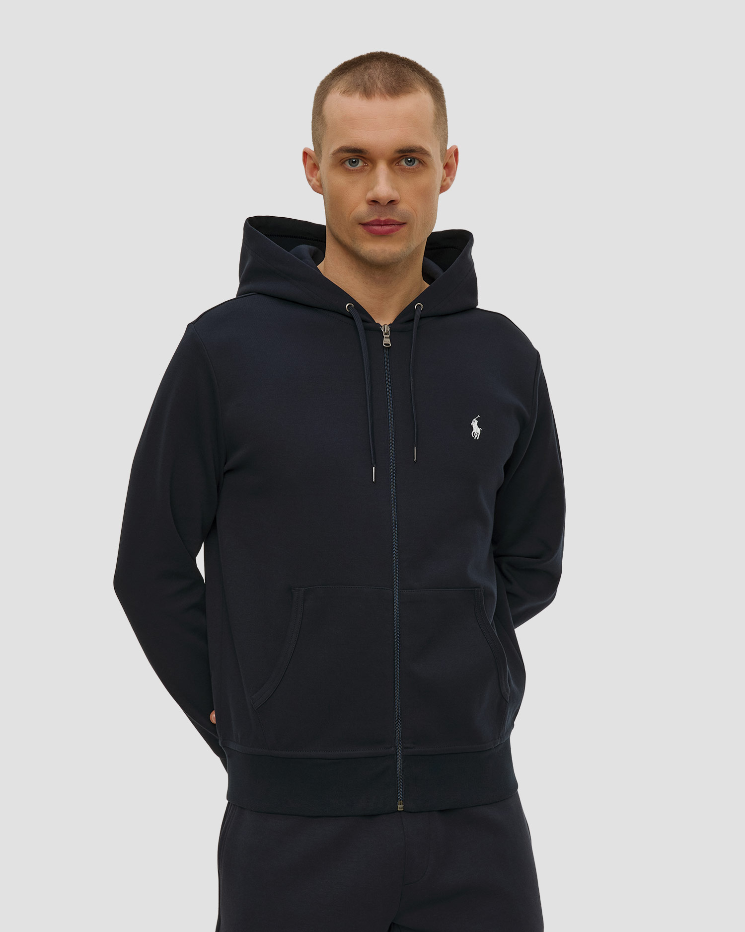 Sweat-shirt bleu marine pour hommes Polo Ralph Lauren 