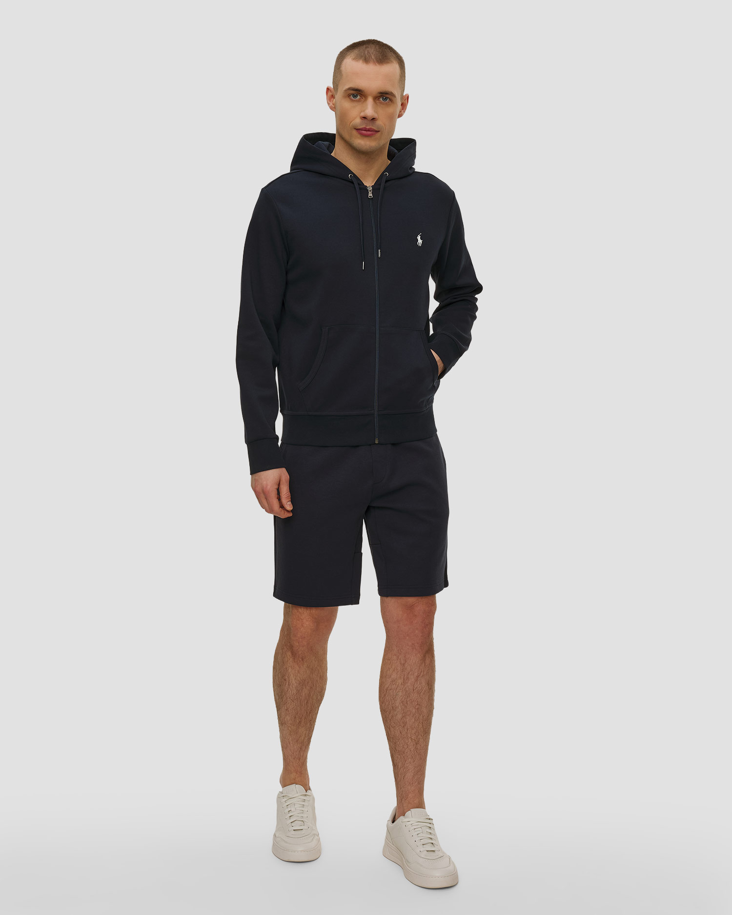 Sweat-shirt bleu marine pour hommes Polo Ralph Lauren 