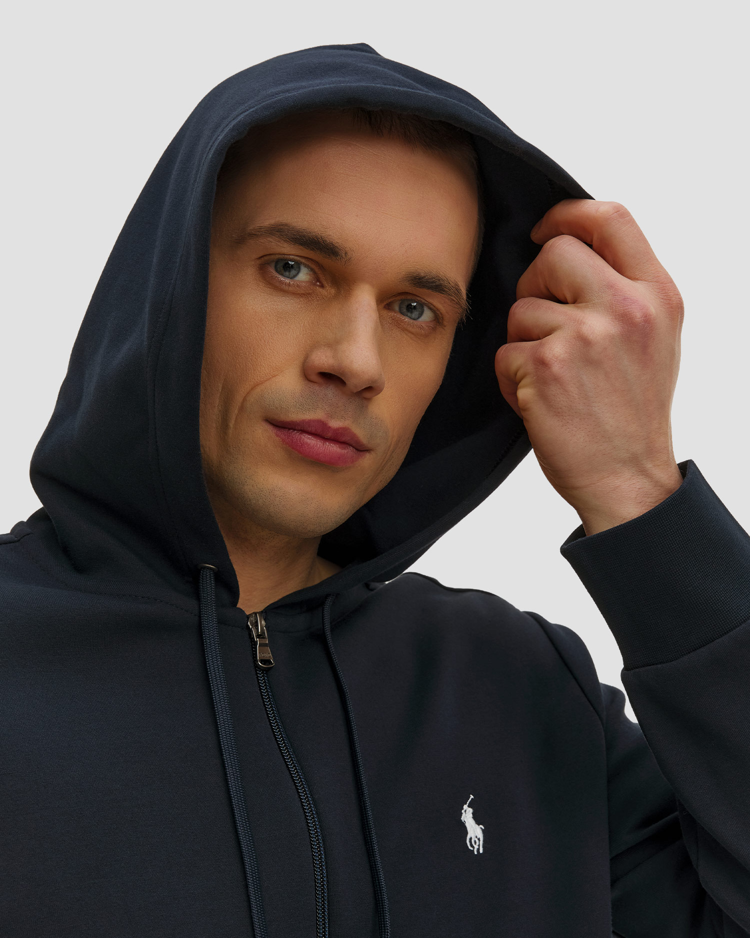 Sweat-shirt bleu marine pour hommes Polo Ralph Lauren 