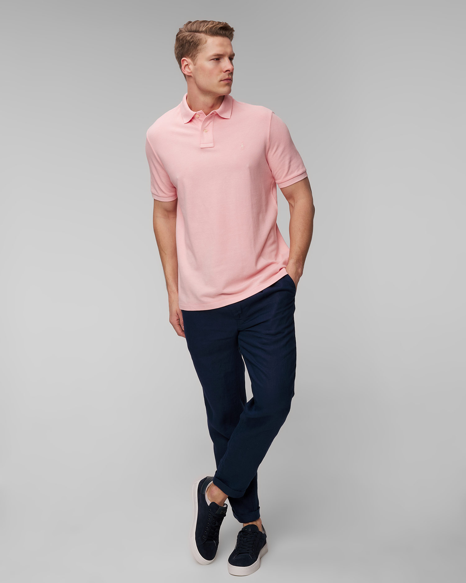 Polo rose pour hommes Polo Ralph Lauren